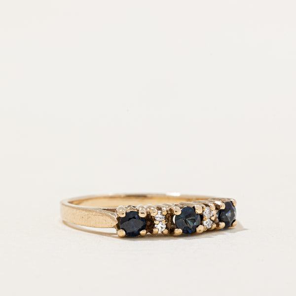 Sapphire & Diamond Ring | 0.36ctw, 0.02ctw | SZ 5.75 |