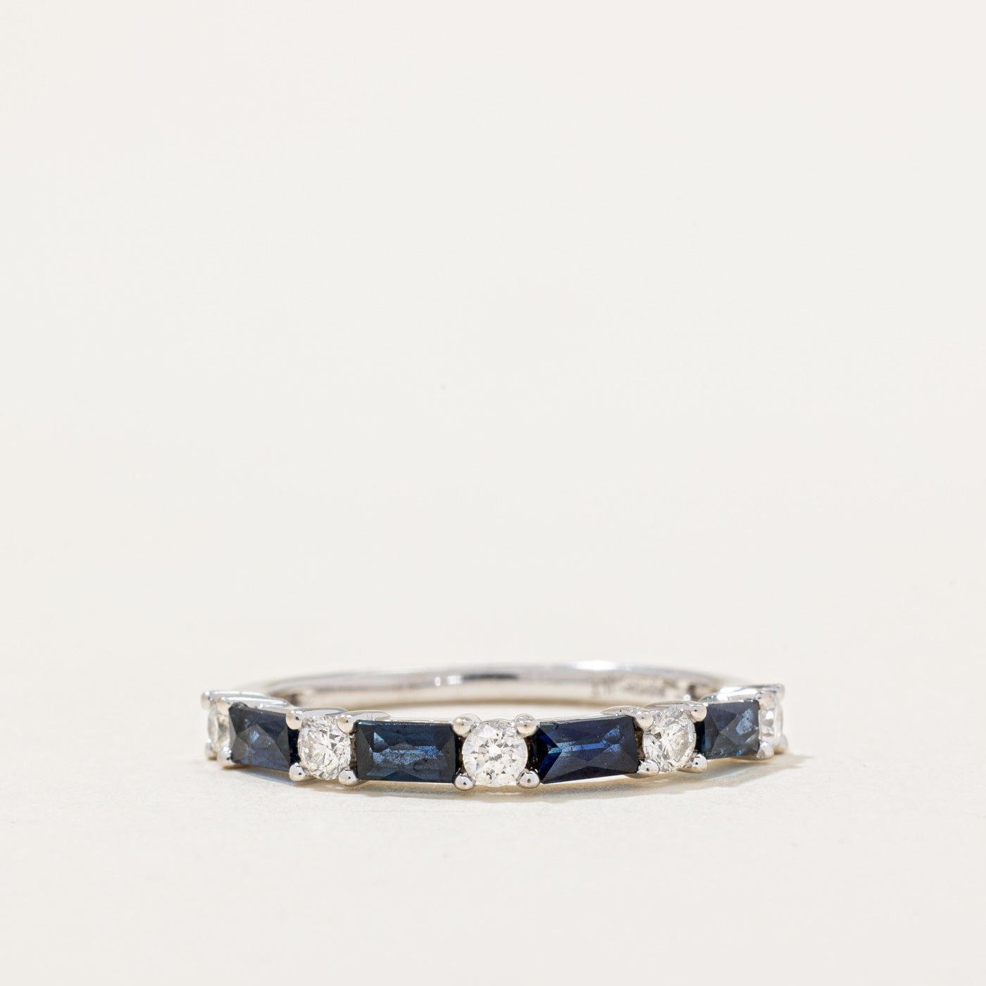 Sapphire & Diamond Band | 0.32ctw, 0.20ctw | SZ 5.75 |