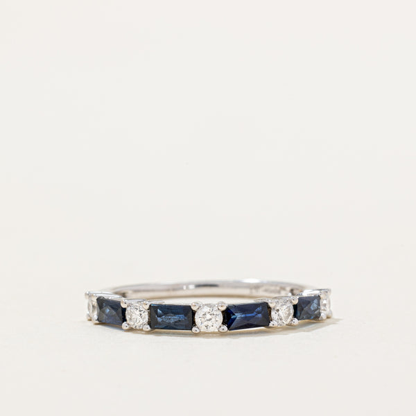 Sapphire & Diamond Band | 0.32ctw, 0.20ctw | SZ 5.75 |