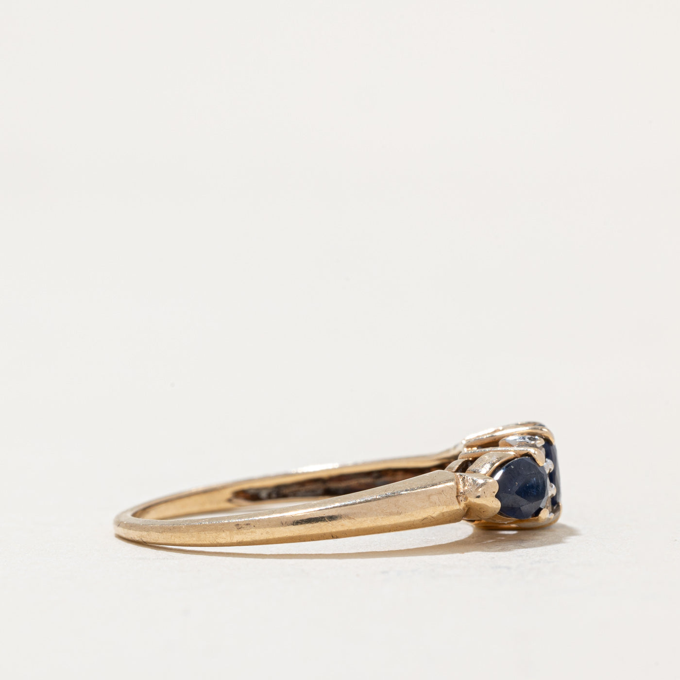 Sapphire & Diamond Ring | 0.75ctw, 0.02ctw | SZ 6.75 |