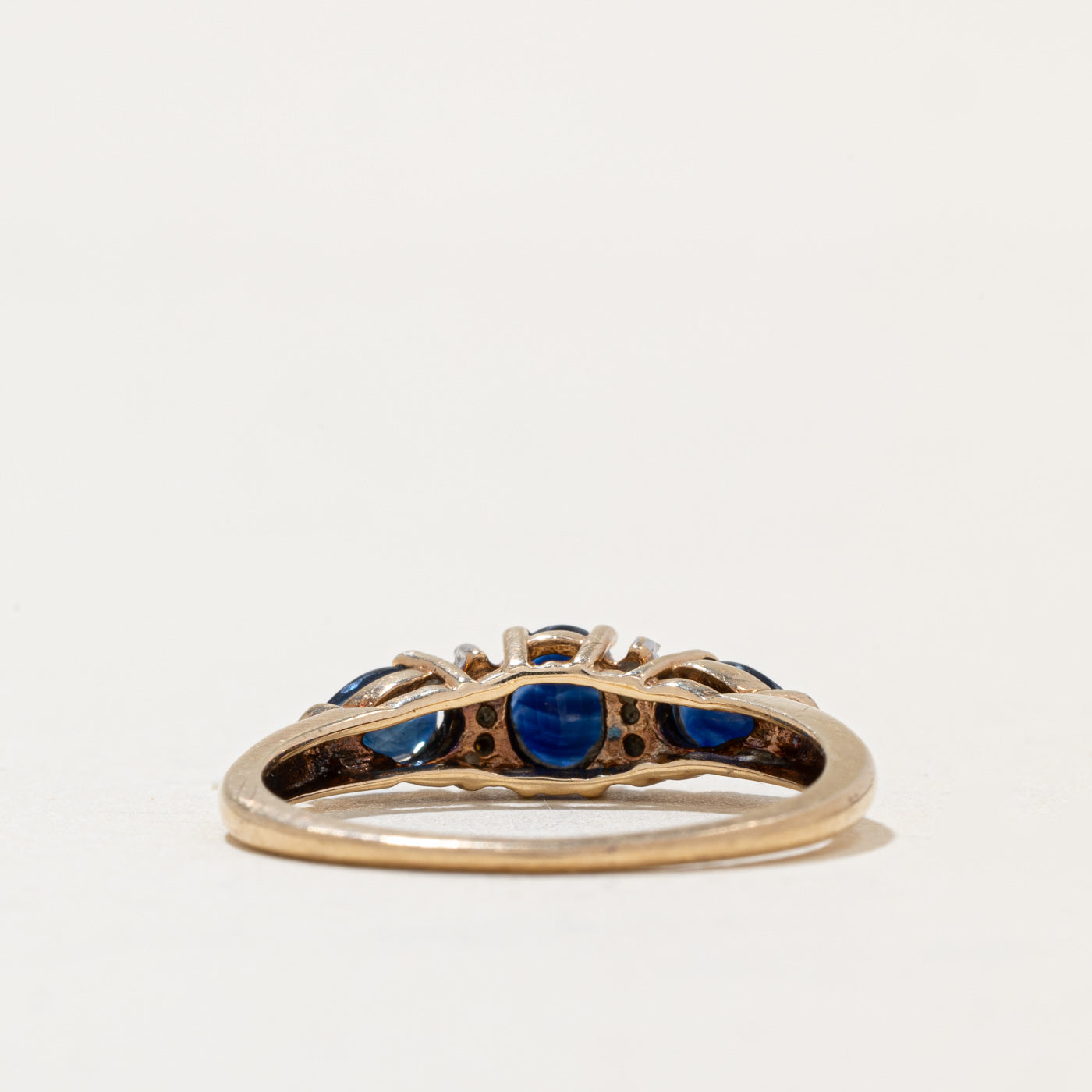 Sapphire & Diamond Ring | 0.75ctw, 0.02ctw | SZ 6.75 |