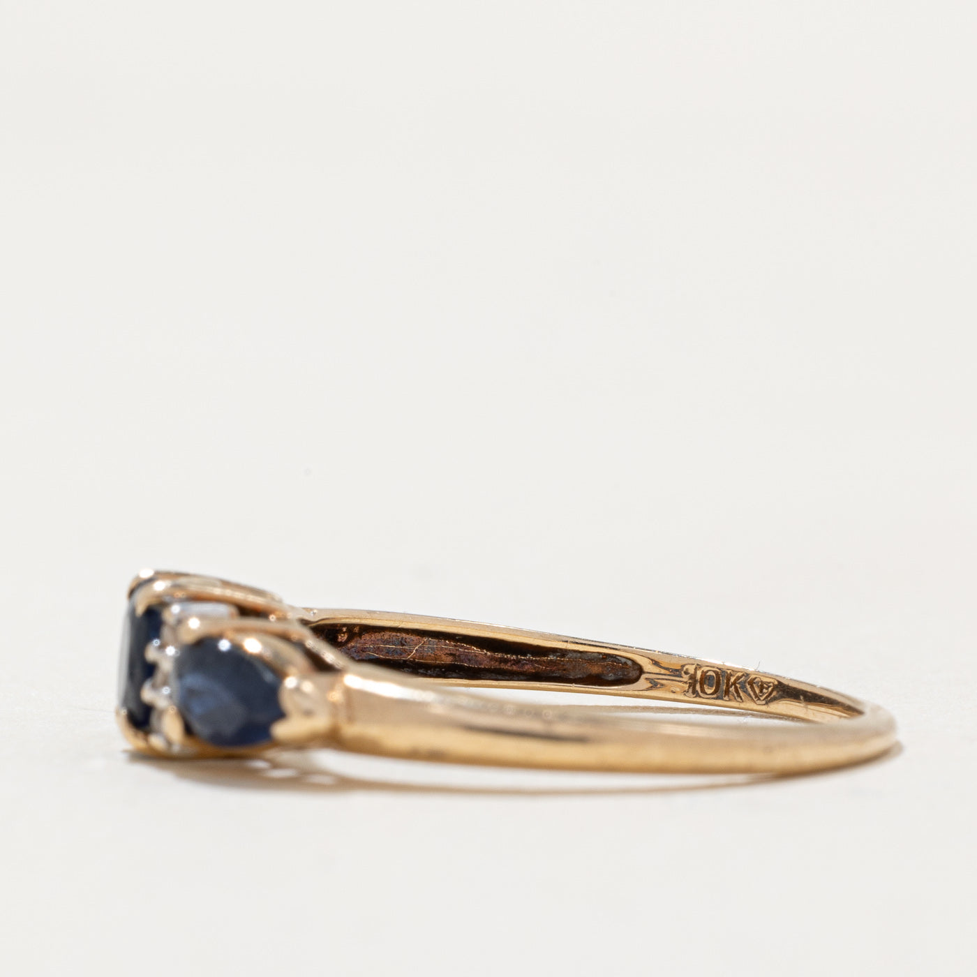 Sapphire & Diamond Ring | 0.75ctw, 0.02ctw | SZ 6.75 |