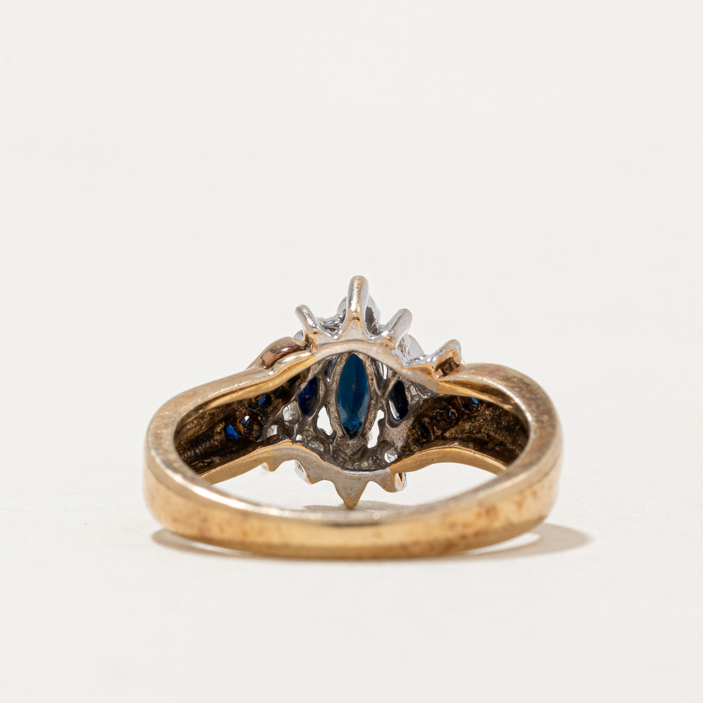 Sapphire & Diamond Ring | 0.37ctw, 0.03ctw | SZ 5.5 |