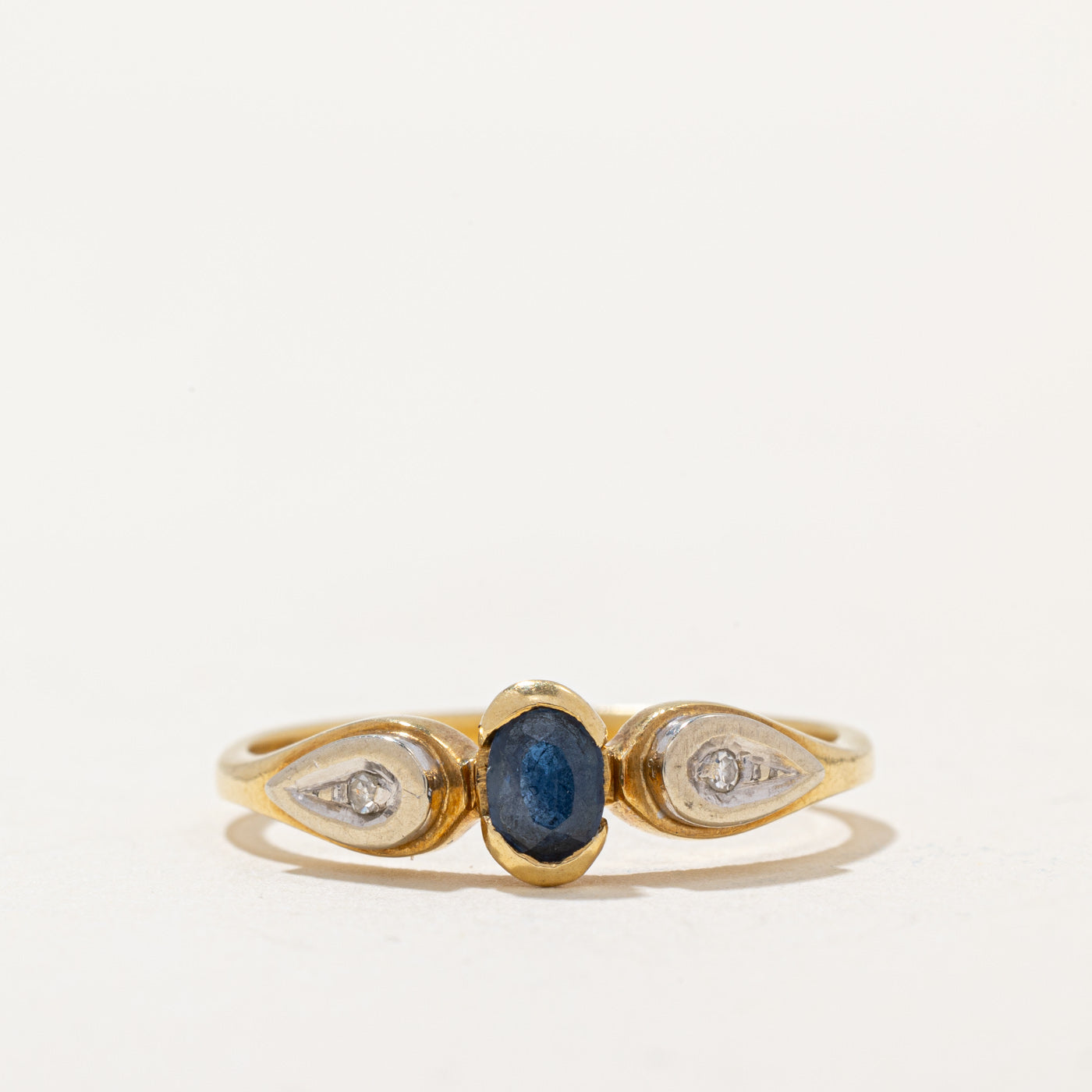 Sapphire & Diamond Ring | 0.20ct, 0.01ctw | SZ 6.75 |