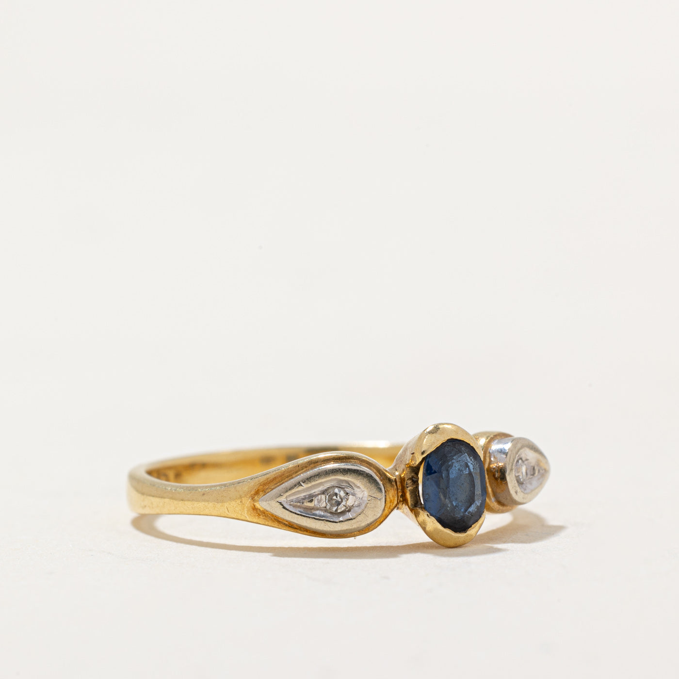 Sapphire & Diamond Ring | 0.20ct, 0.01ctw | SZ 6.75 |