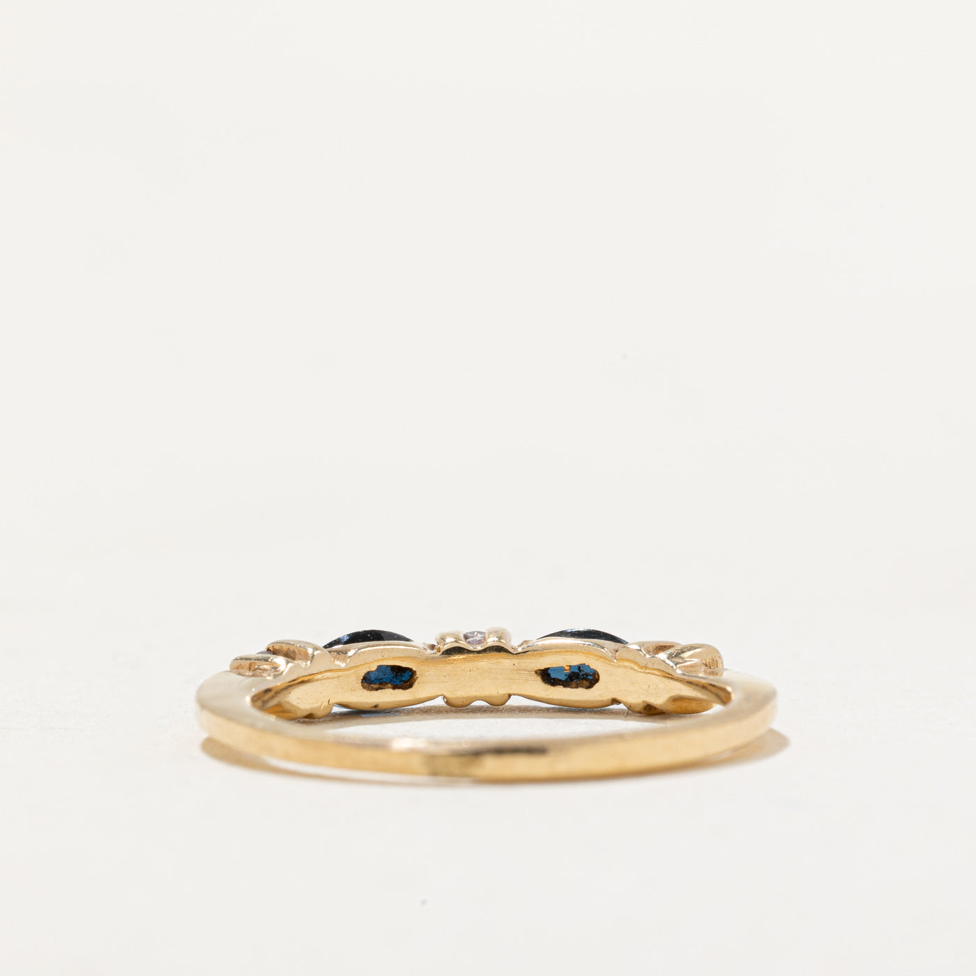 Sapphire & Diamond Ring | 0.15ctw, 0.04ctw | SZ 4.25 |
