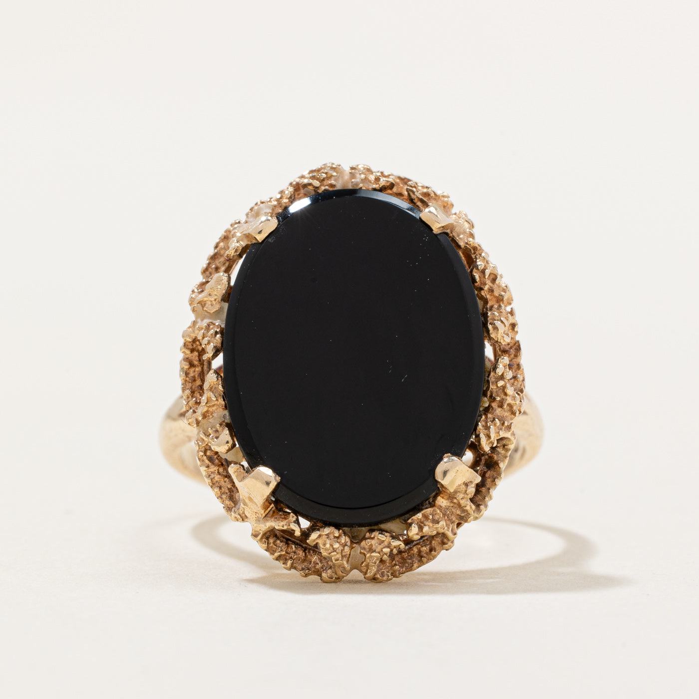Onyx Cocktail Ring | 2.79ct | SZ 5.75 |