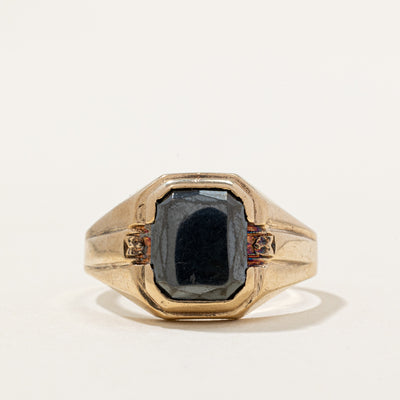 Hematite Cocktail Ring | 1.60ct | SZ 9.25 |