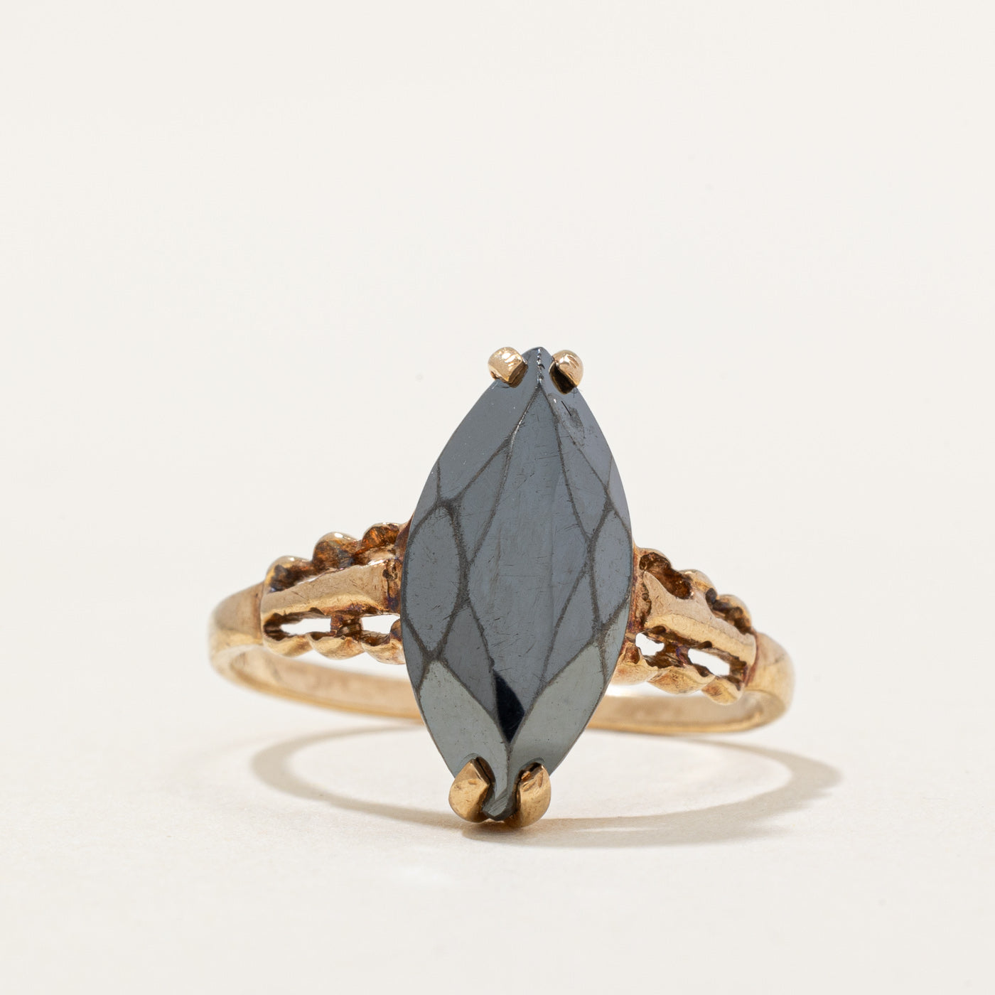 Hematite Ring | 2.10ct | SZ 6.25 |