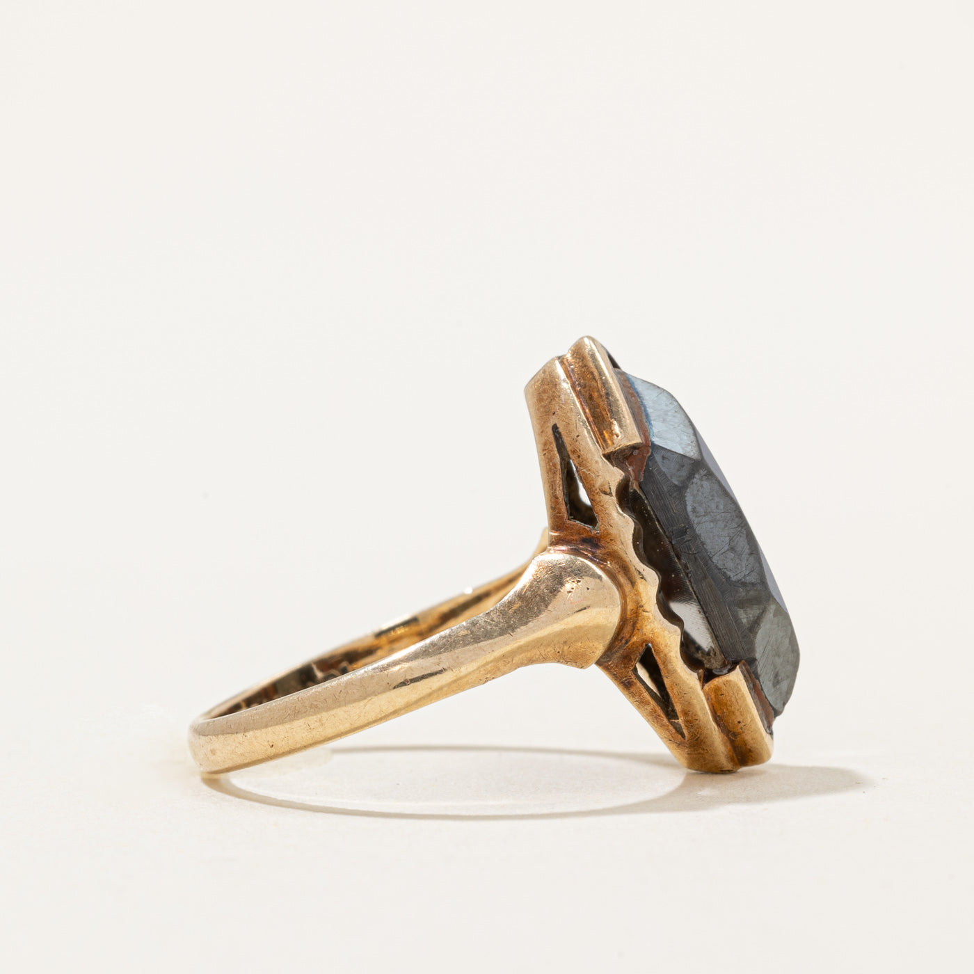 Hematite Cocktail Ring | 3.00ct | SZ 5.75 |