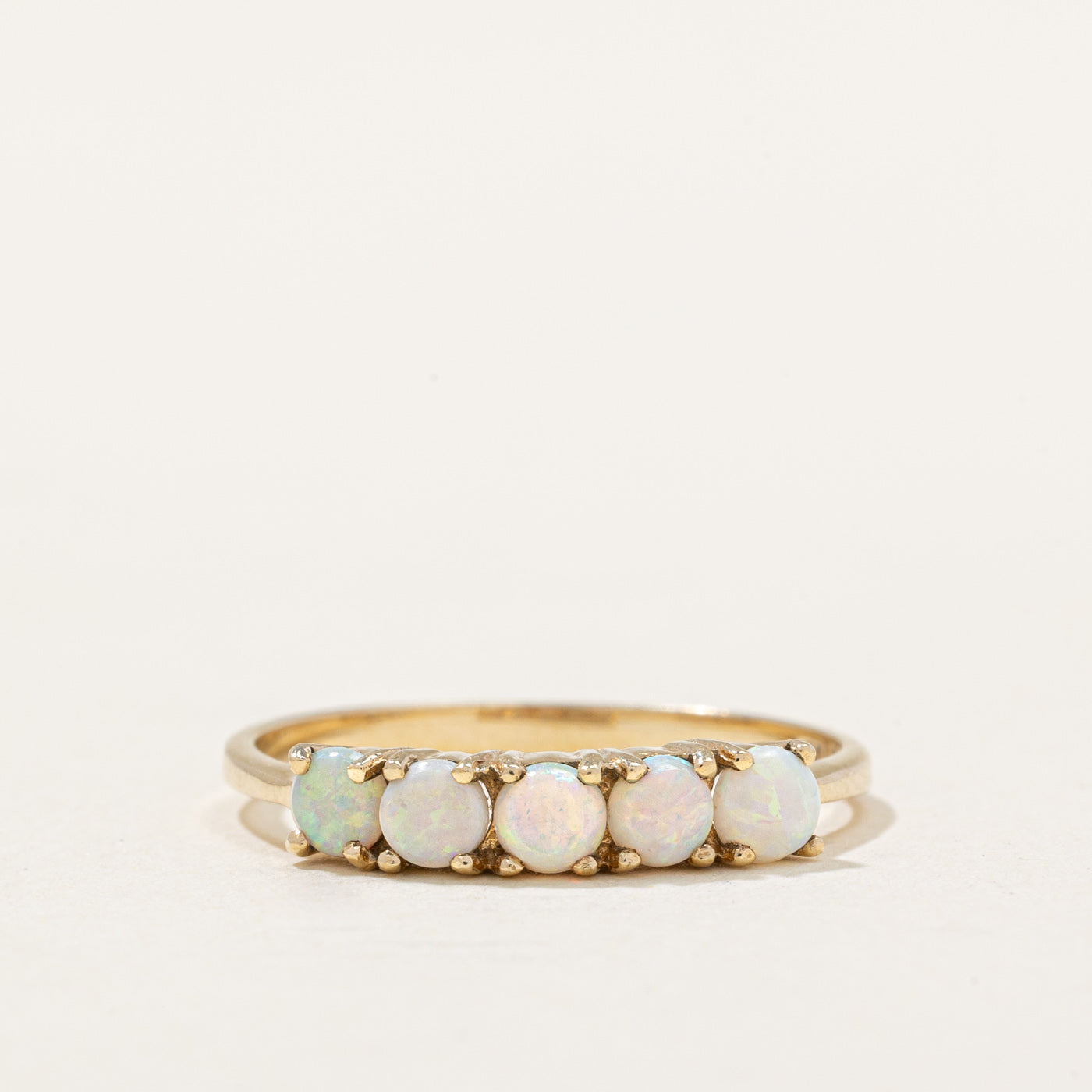 Five Stone Opal Ring | 0.25ctw | SZ 6 |