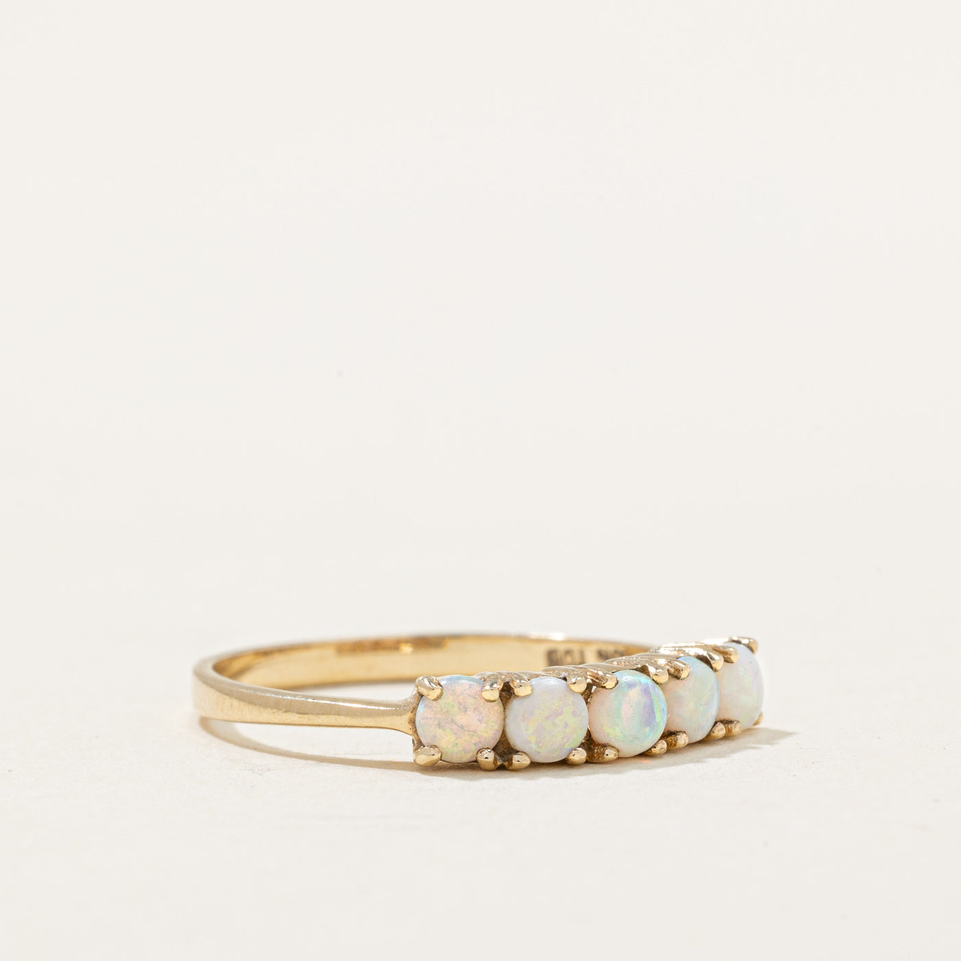 Five Stone Opal Ring | 0.25ctw | SZ 6 |