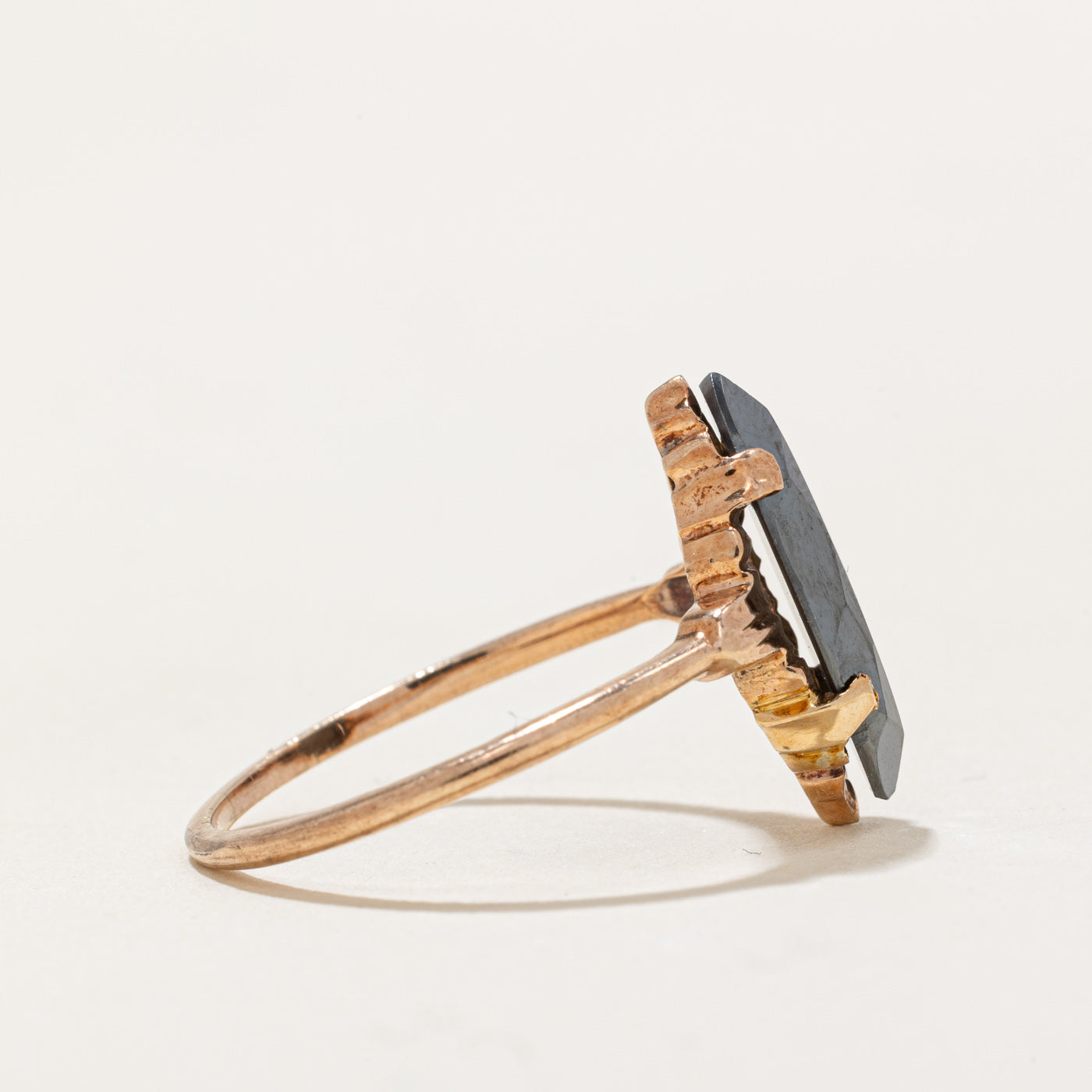 Hematite Marquise Ring | 2.00ct | SZ 7.75 |