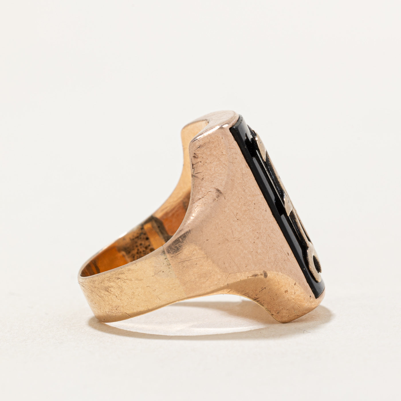 Onyx Signet Ring | 3.00ct | SZ 6.5 |