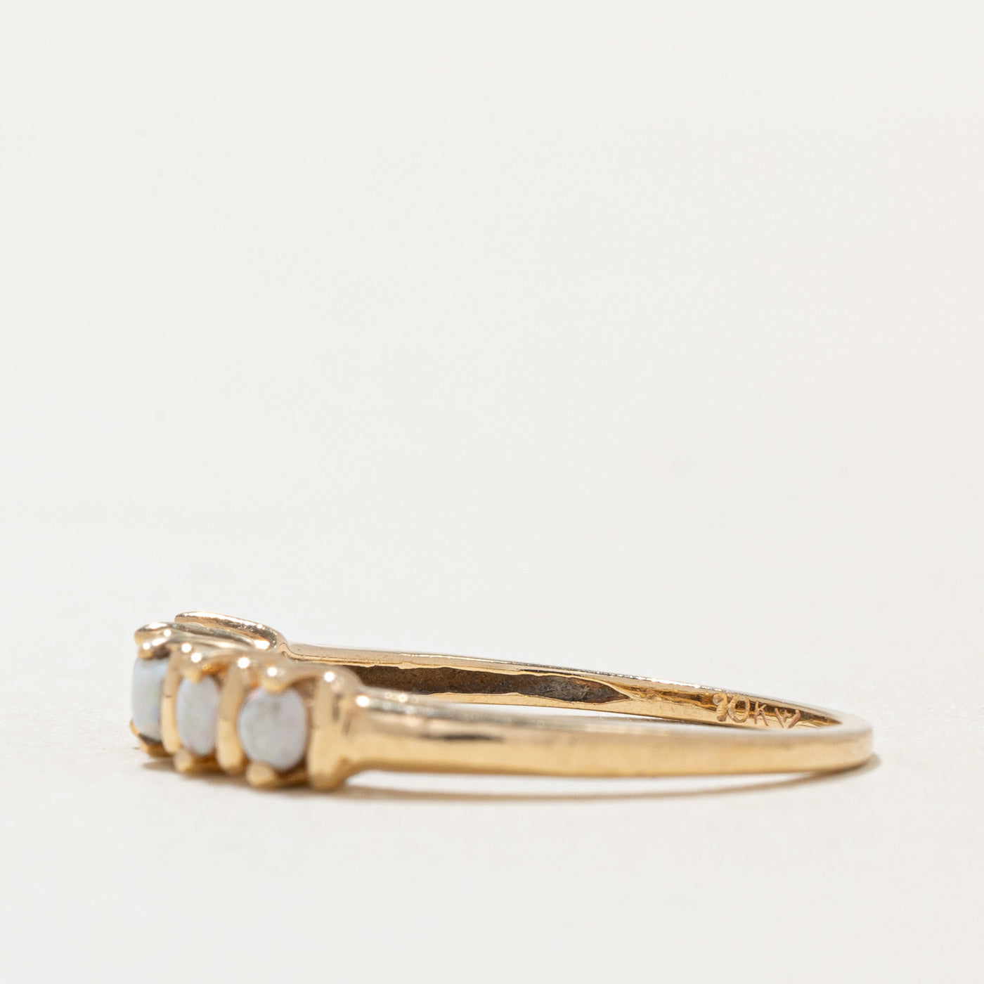 Five Stone Opal Ring | 0.18ctw | SZ 5.75 |