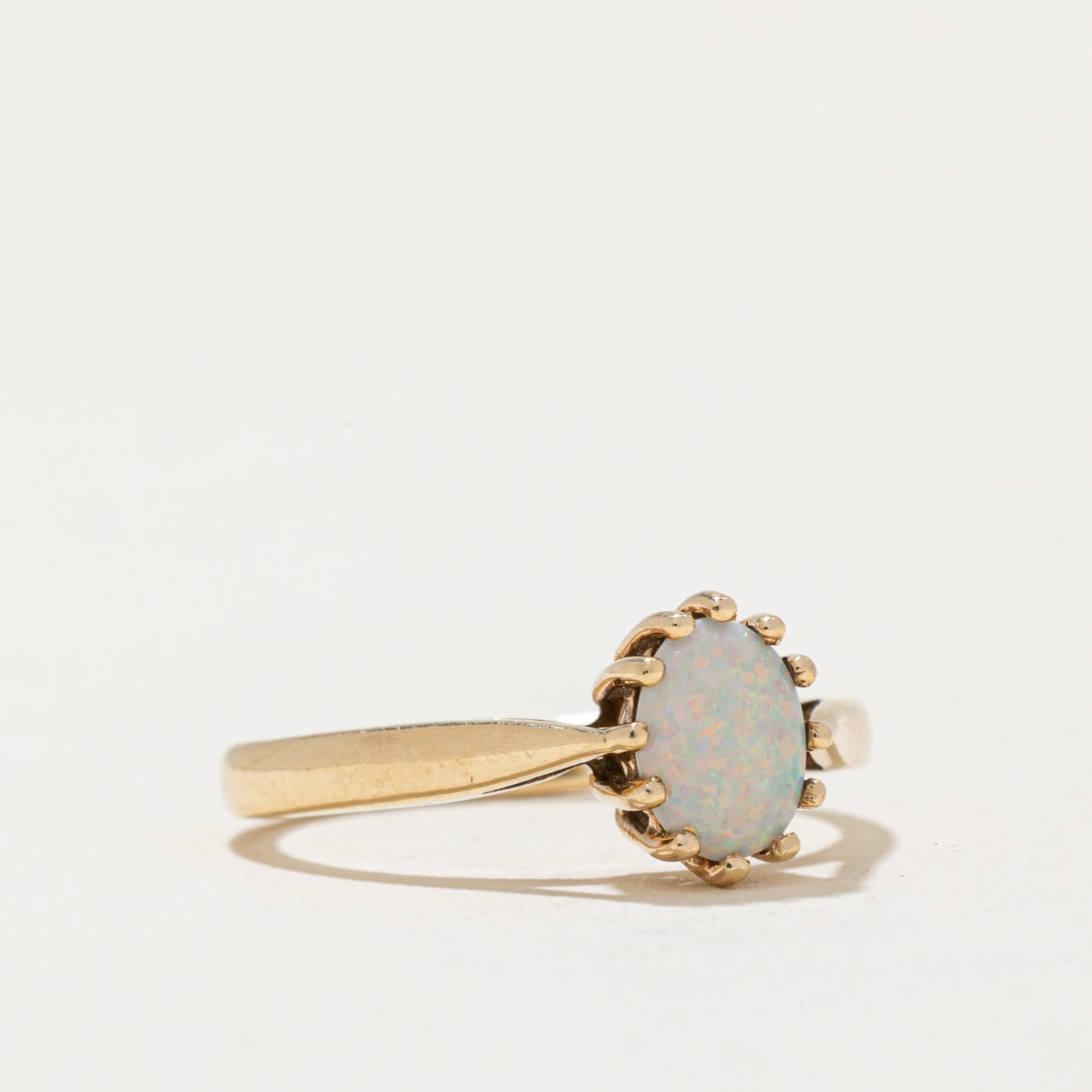 Opal Oval Ring | 0.50ct | SZ 6 |