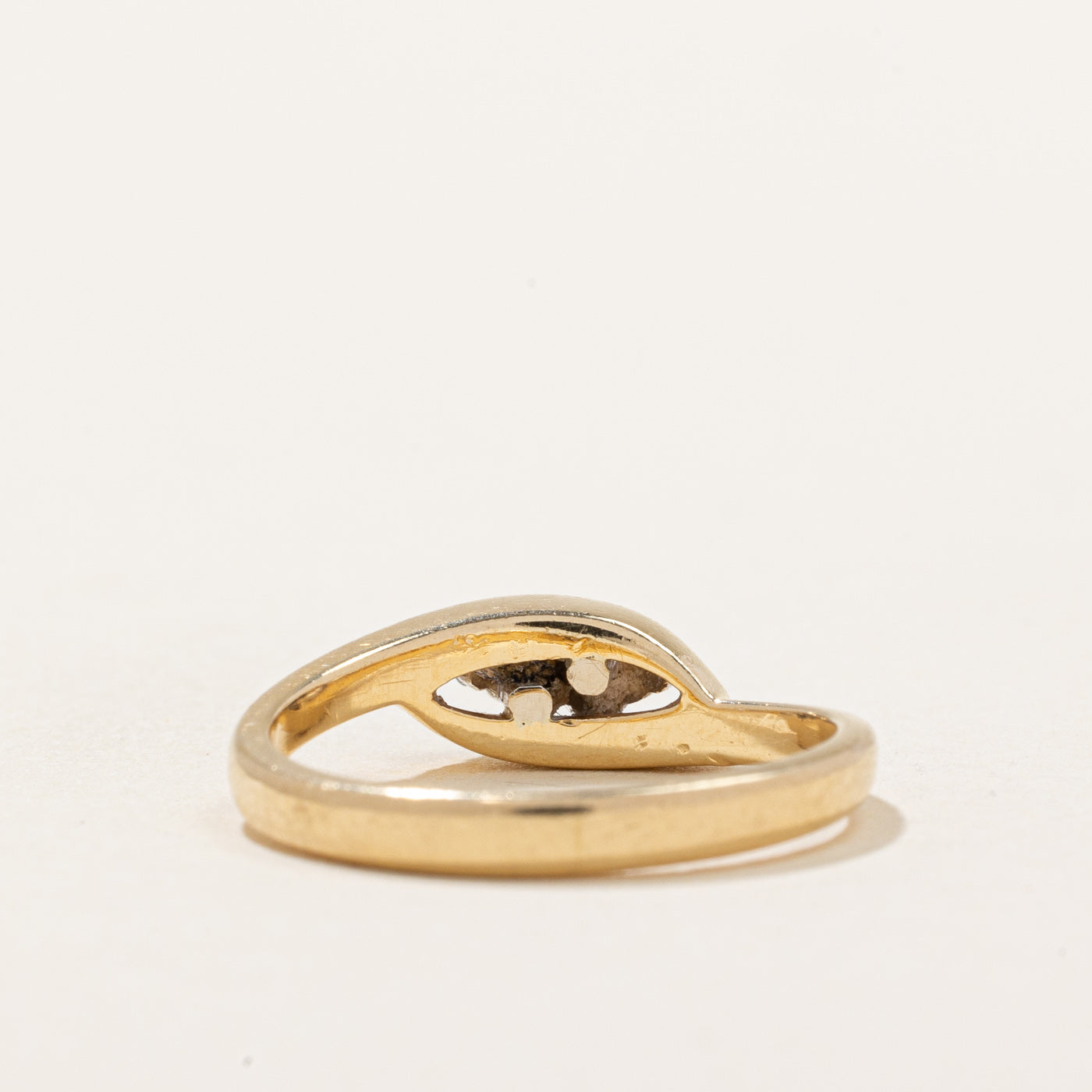 Emerald & Diamond Ring | 0.03ct, 0.01ctw | SZ 4.25 |