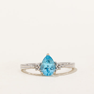 Topaz & Diamond Ring | 0.75ct, 0.01ctw | SZ 5.75 |