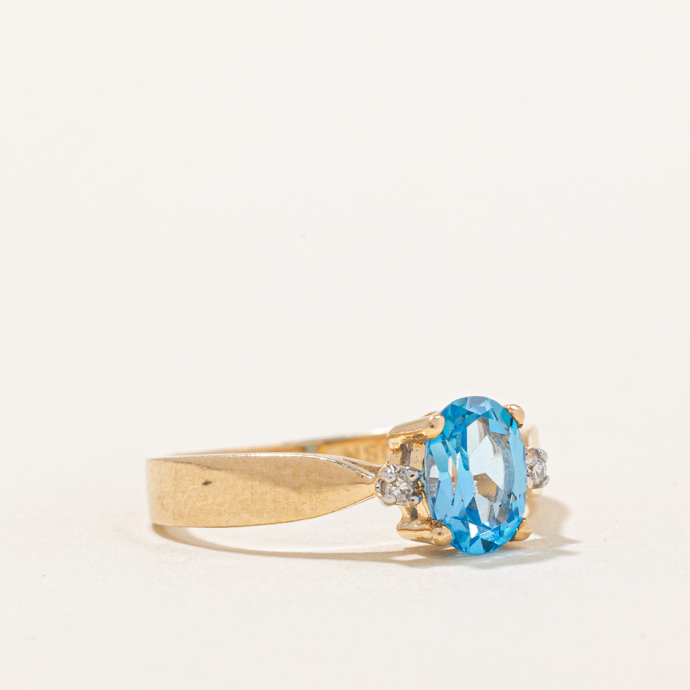 Topaz & Diamond Ring | 0.71ct, 0.01ctw | SZ 5.75 |