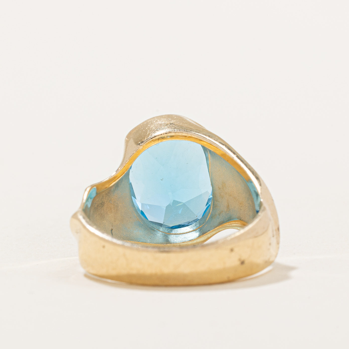 Tension Set Topaz Ring | 4.50ct | SZ 6.25 |