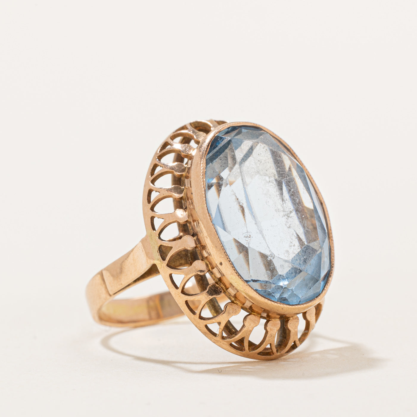 Synthetic Spinel Cocktail Ring | 12.00ct | SZ 7 |