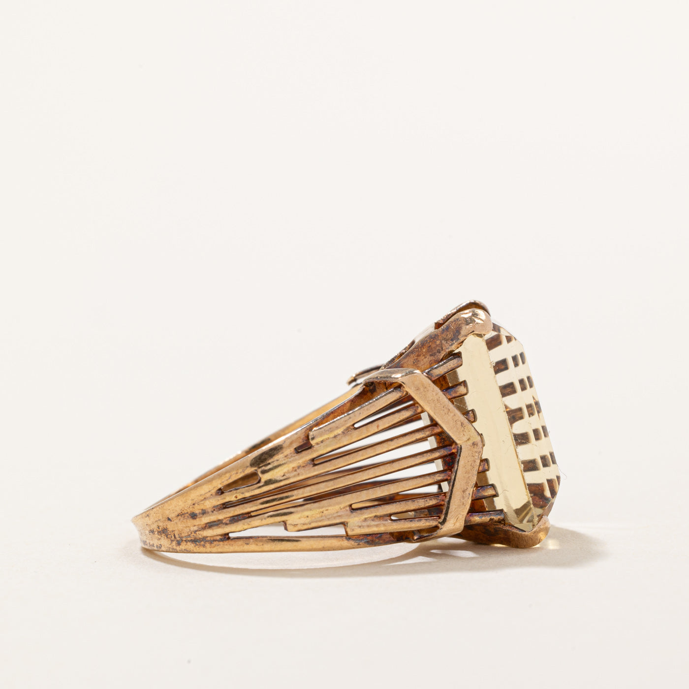 Citrine Cocktail Ring | 8.50ct | SZ 6.5 |