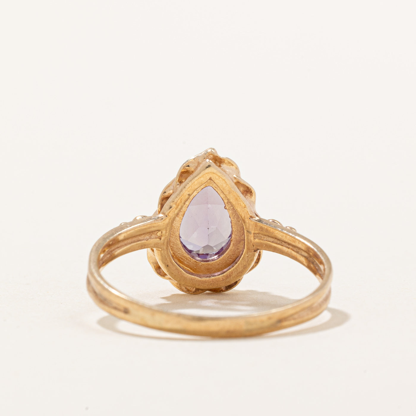 Synthetic Purple Sapphire Ring | 1.30ct | SZ 8 |