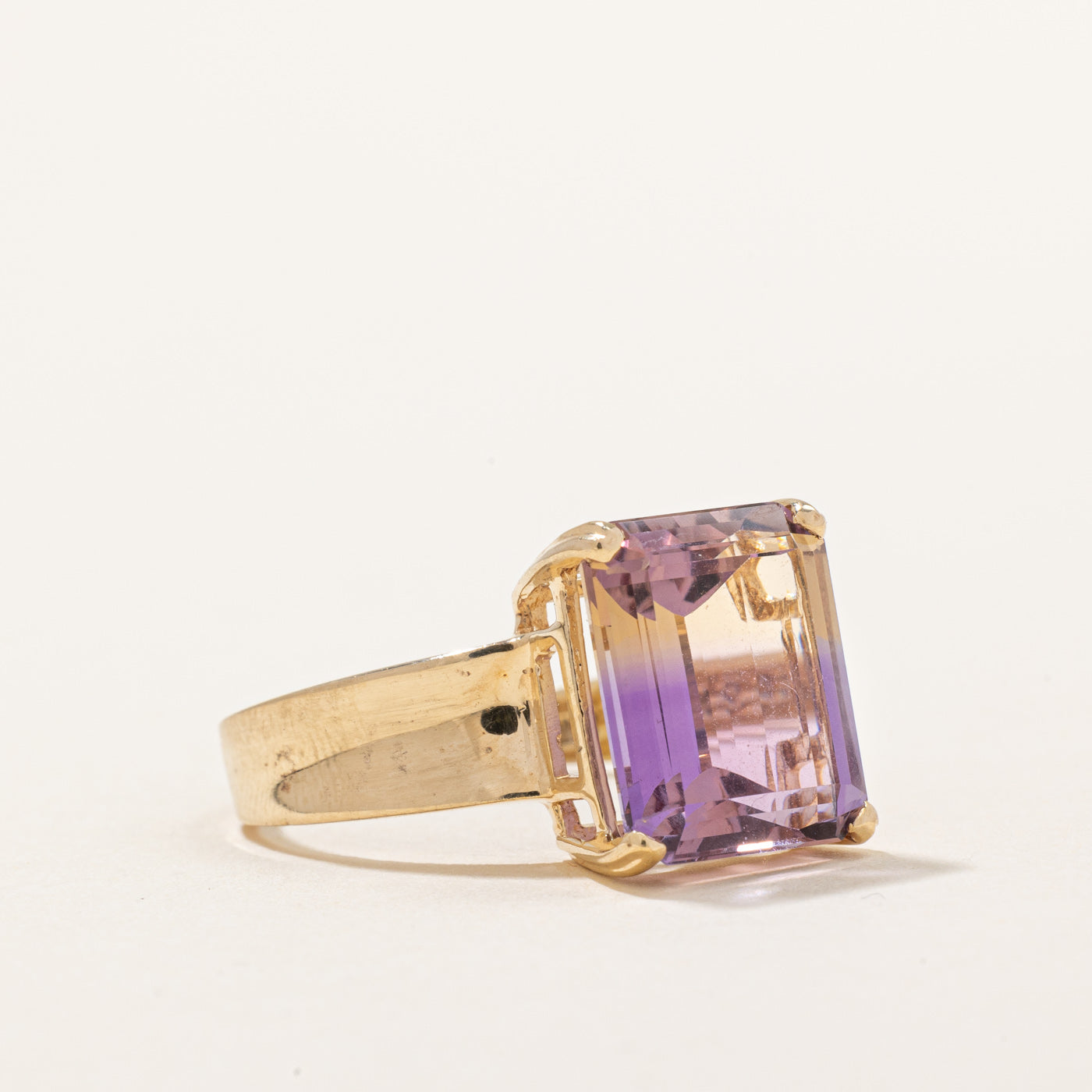 Ametrine Cocktail Ring | 5.50ct | SZ 7.75 |