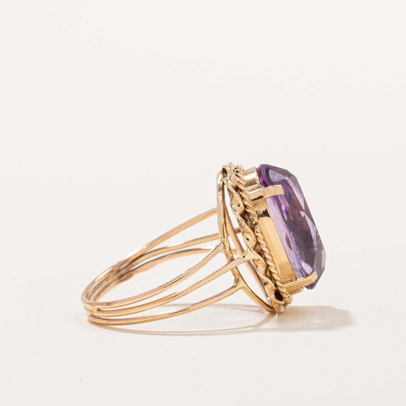 Amethyst Cocktail Ring | 5.00ct | SZ 6 |