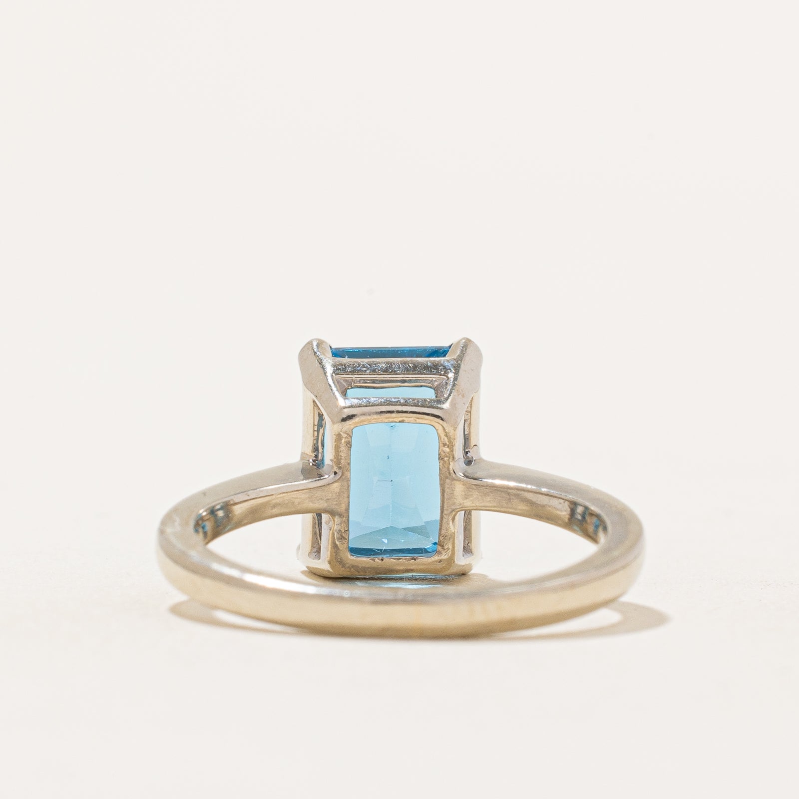 Blue Topaz Ring | 3.00ct | SZ 5.25 |