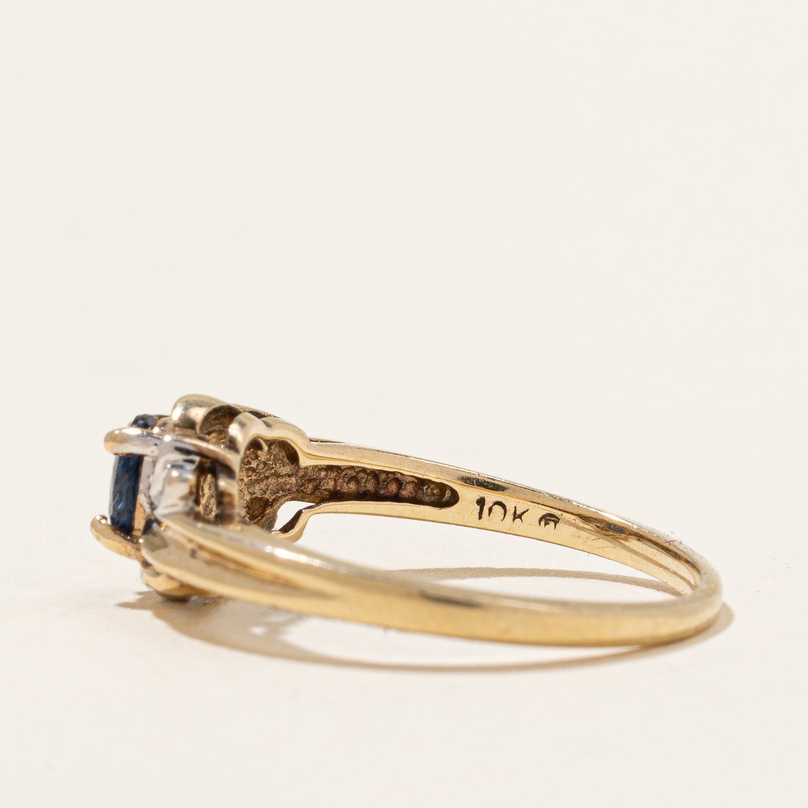 Sapphire & Diamond Ring | 0.25ct, 0.02ct | SZ 5.5 |