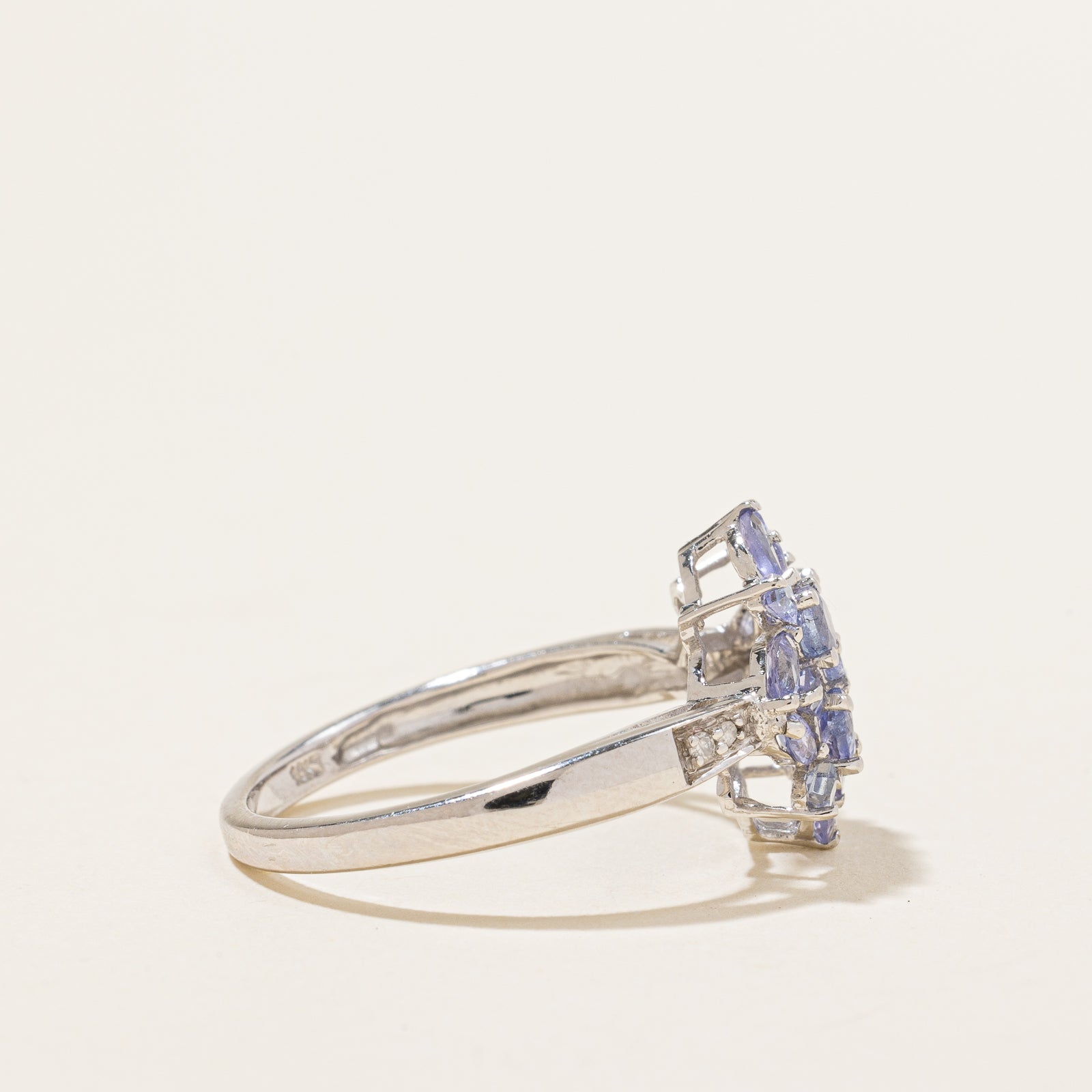 Tanzanite & Diamond Ring | 0.72ctw, 0.02ctw | SZ 6.5 |
