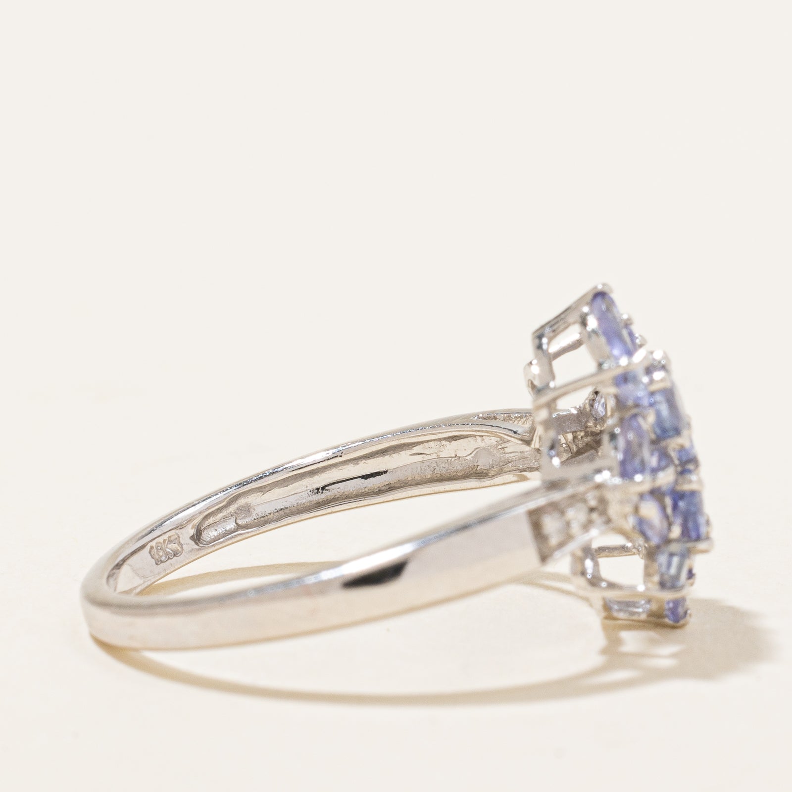 Tanzanite & Diamond Ring | 0.72ctw, 0.02ctw | SZ 6.5 |