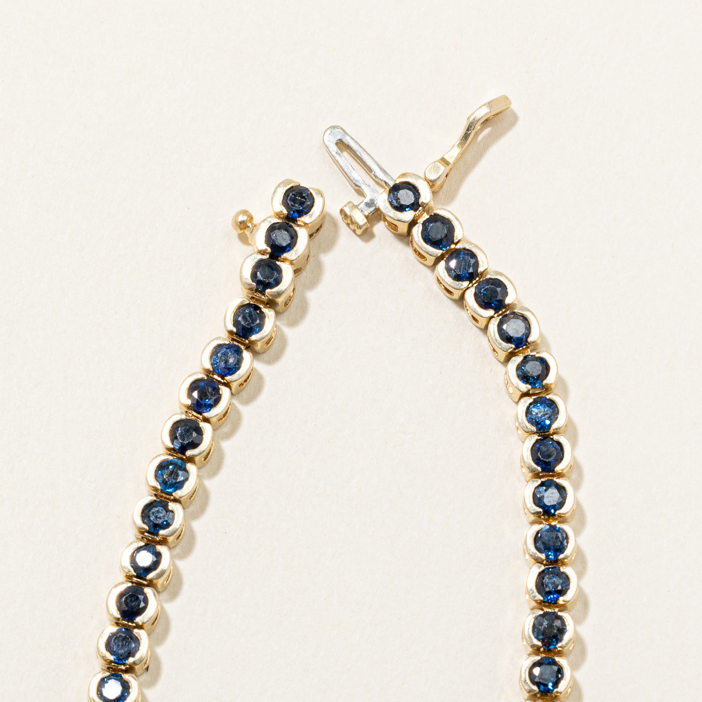 Sapphire Tennis Bracelet | 4.00ctw | 7.25" |