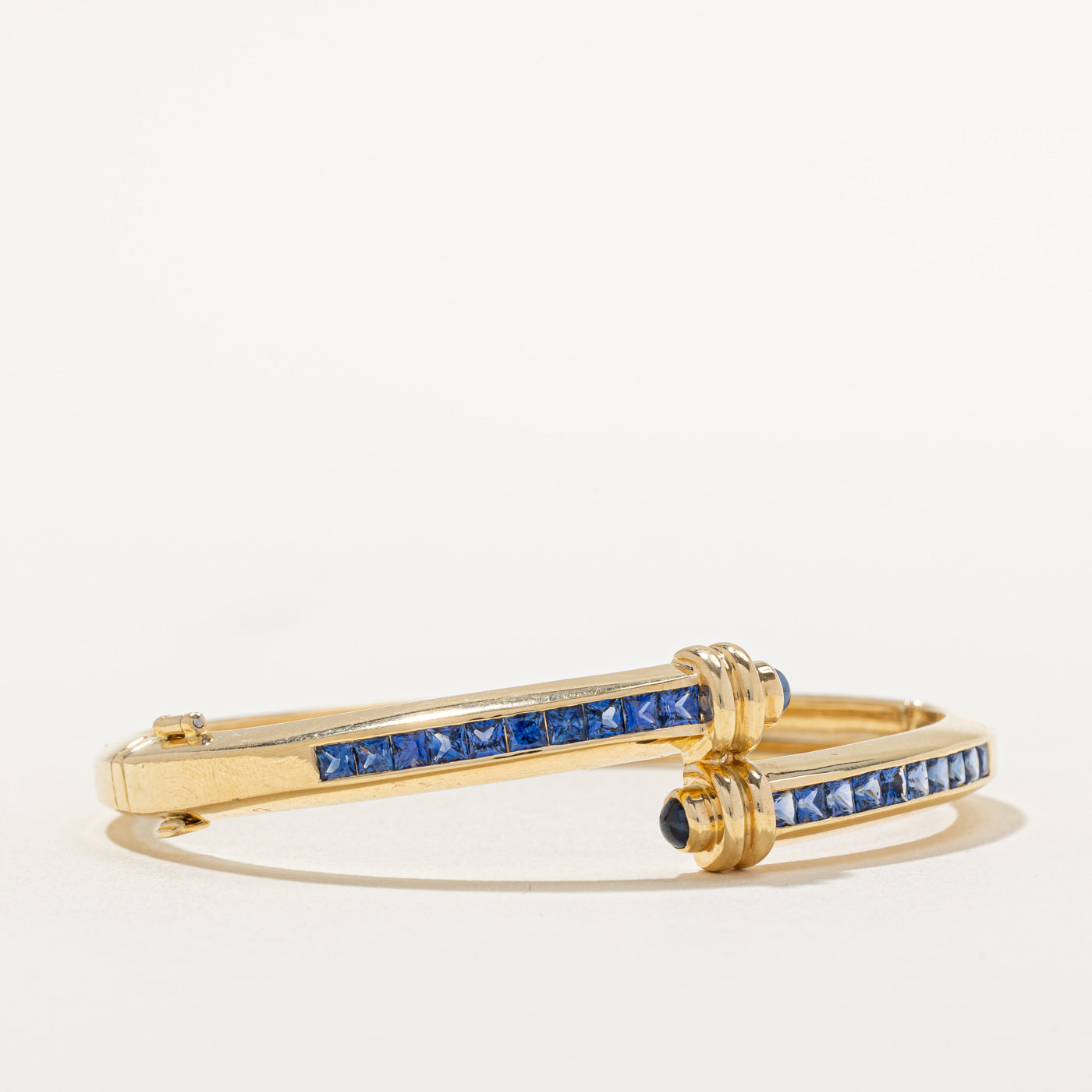 Sapphire Bypass Bracelet | 1.50ctw | 6.5" |