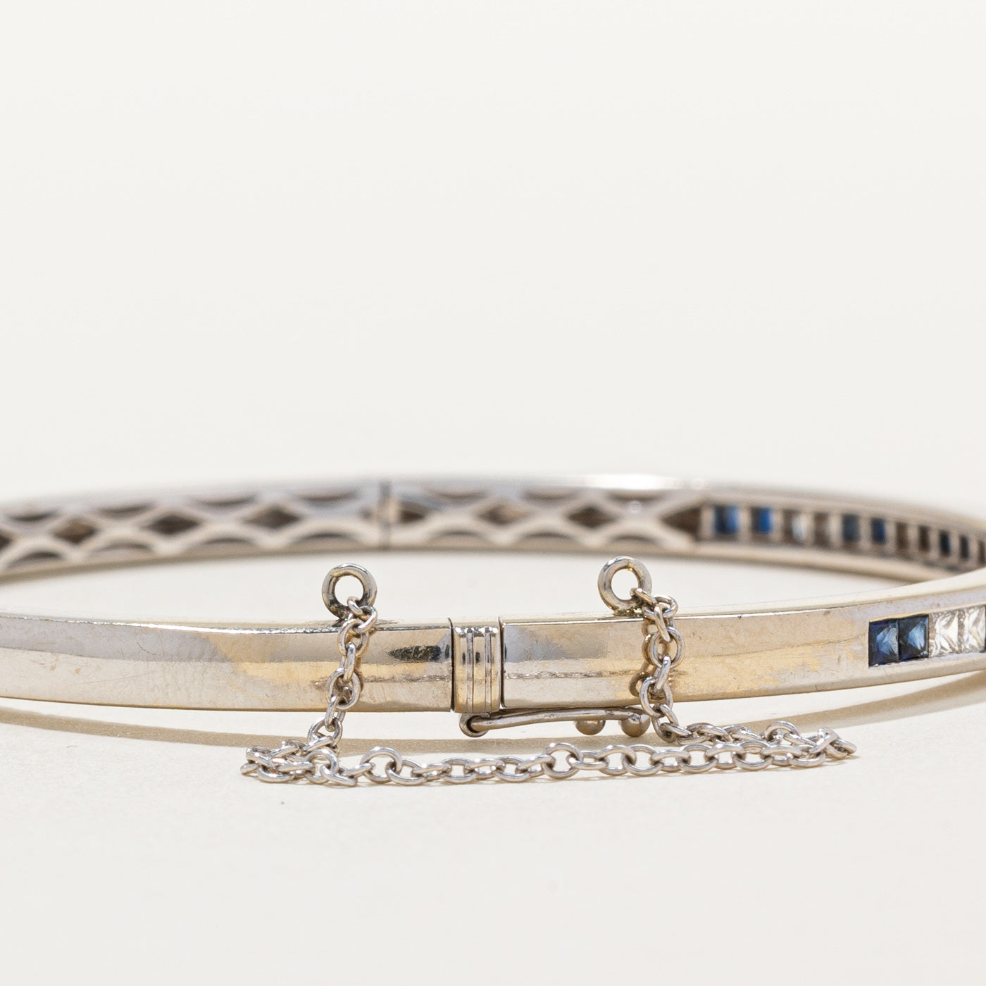 'Birks' Sapphire & Diamond Bracelet | 0.75ctw, 0.66ctw | 7.5