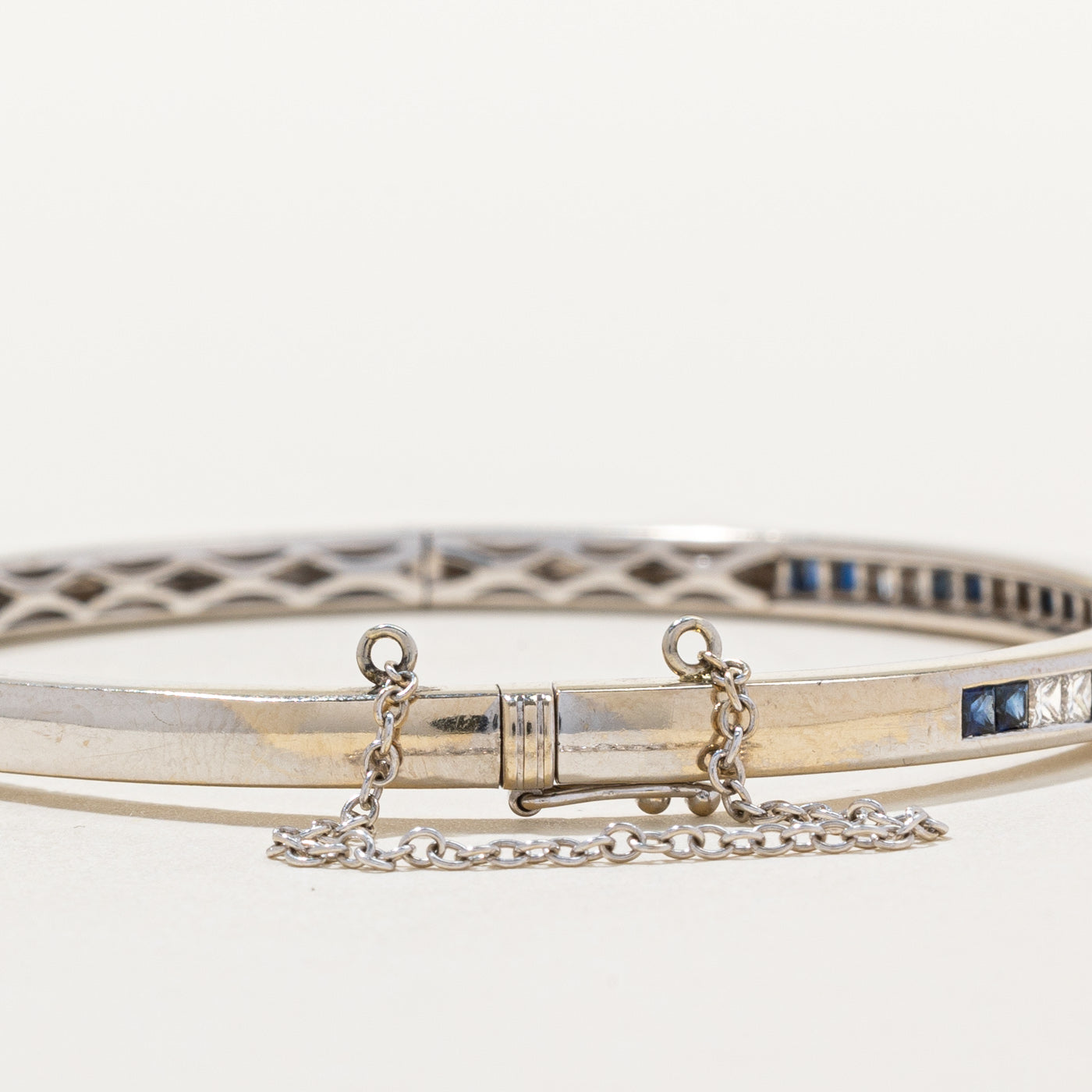 Bracelet Birks en saphirs et diamants | 0,75 ct, 0,66 ct | 7,5" | 