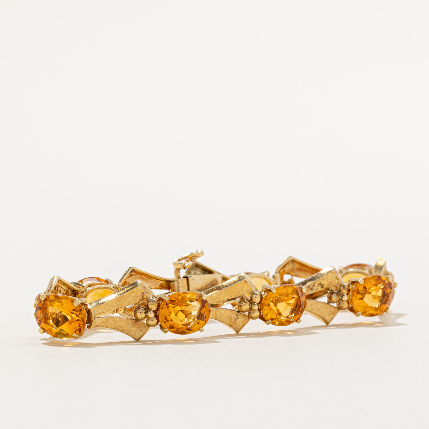 Citrine Bracelet | 14.00ctw | 6.5