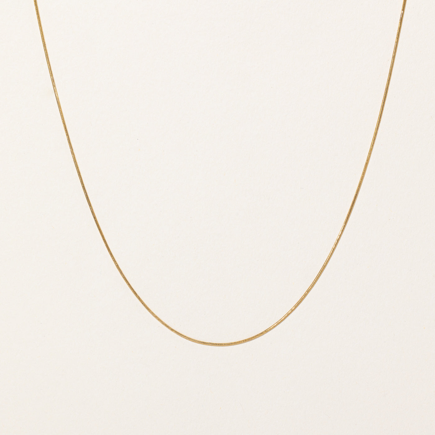 14k Yellow Gold Snake Chain | 16" |