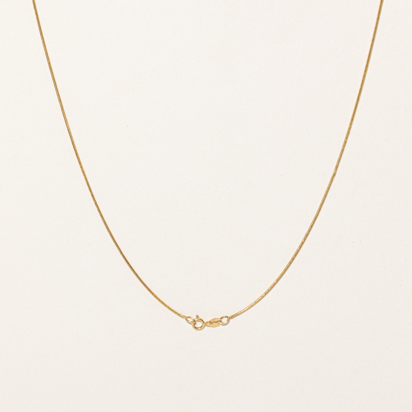 14k Yellow Gold Snake Chain | 16" |