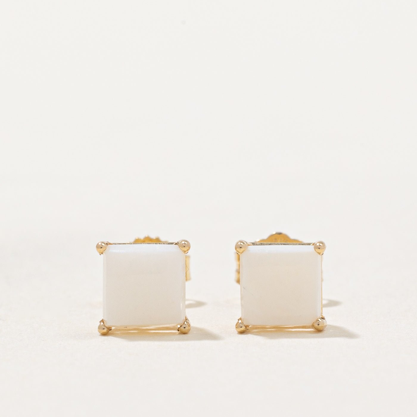 Square Opal Earrings | 1.00ctw |