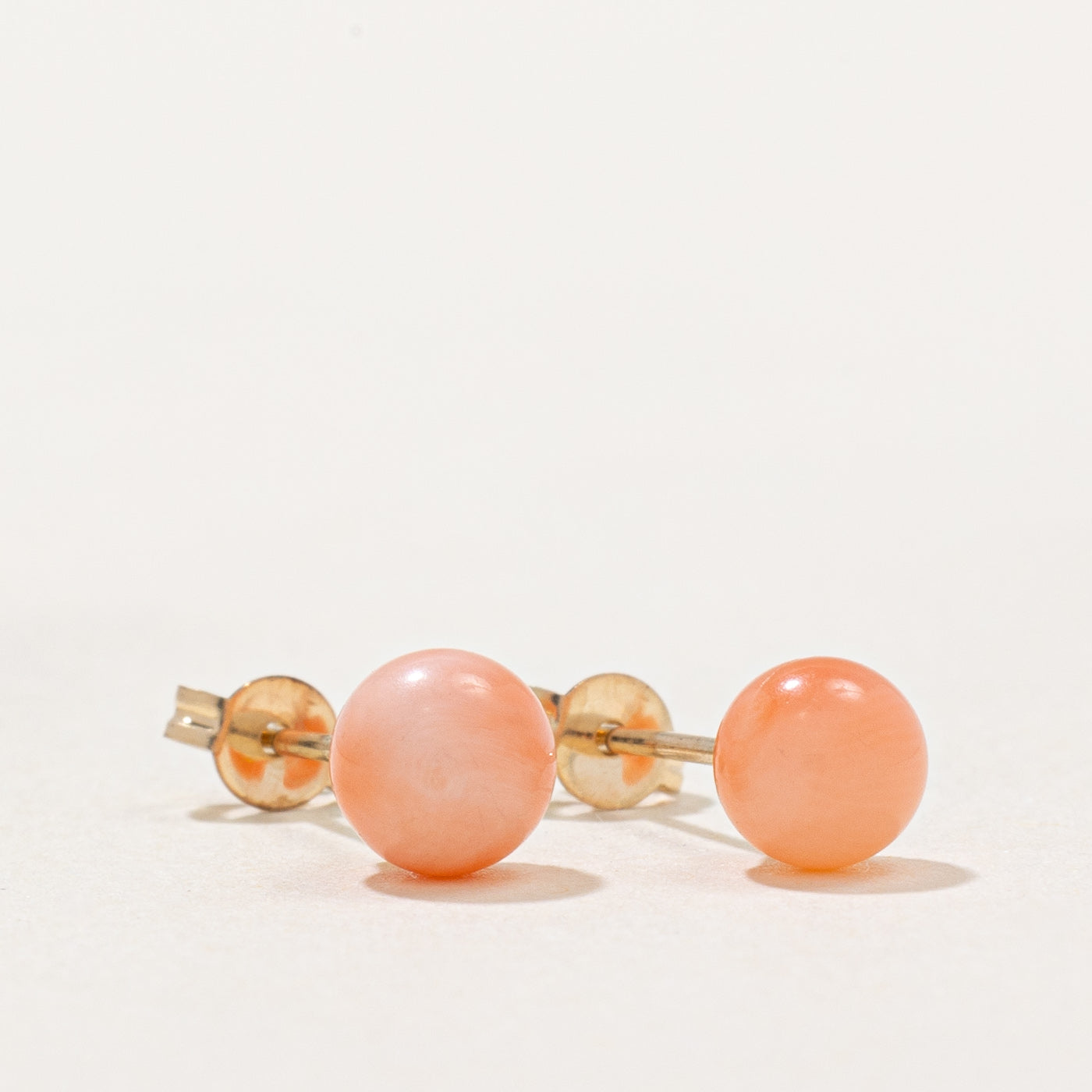 Coral Stud Earrings | 1.50ctw |