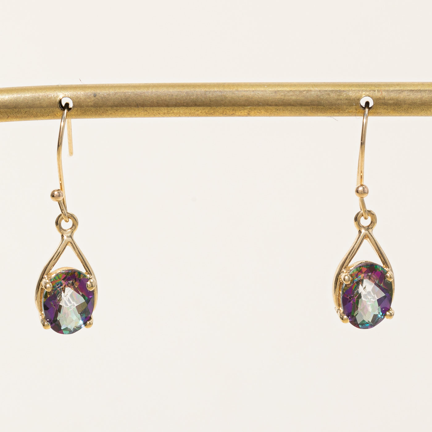 Mystic Topaz Drop Earrings | 3.00ctw |