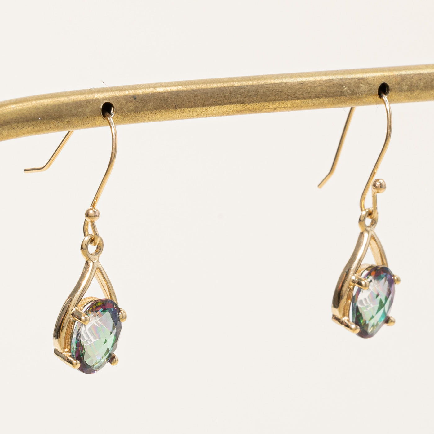 Mystic Topaz Drop Earrings | 3.00ctw |