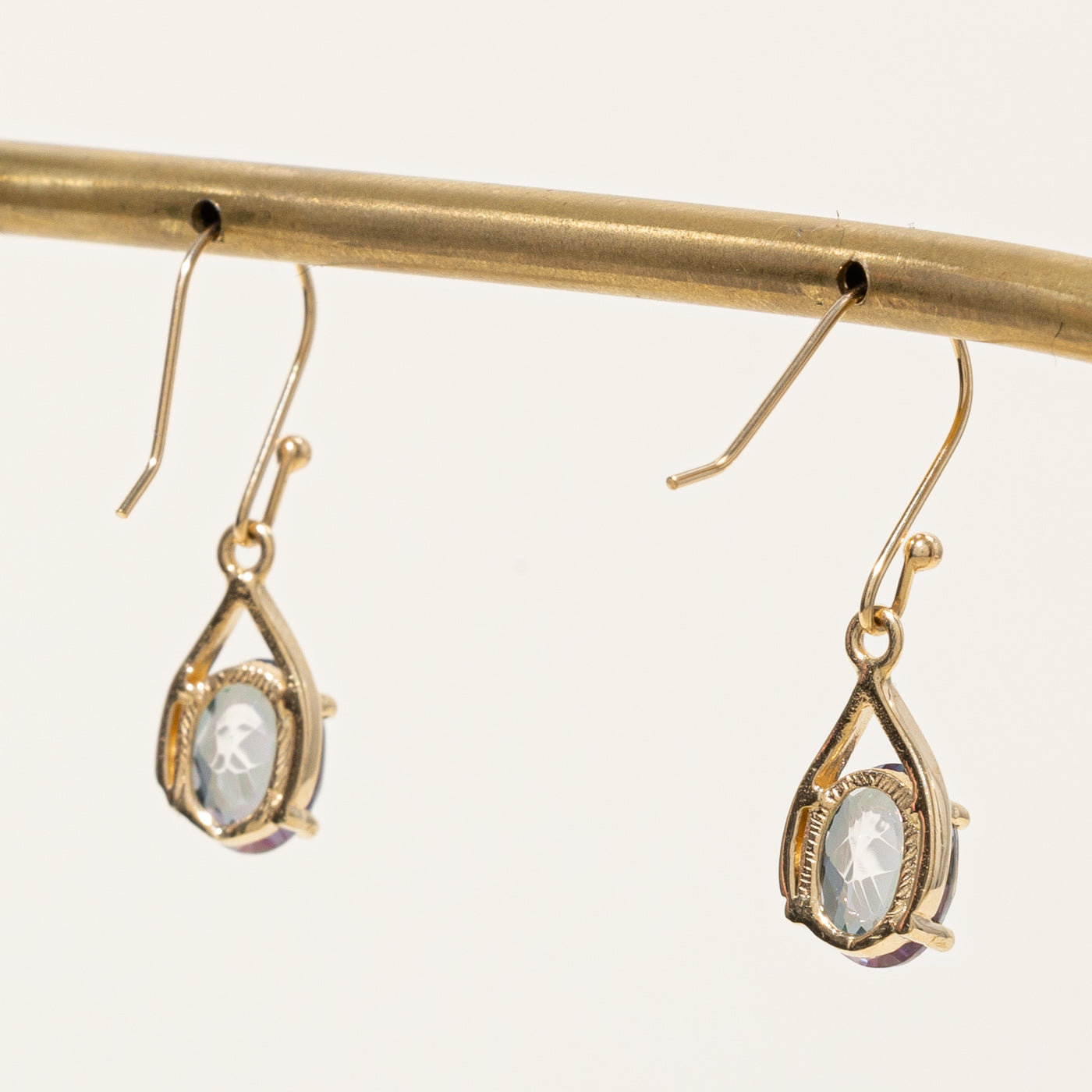 Mystic Topaz Drop Earrings | 3.00ctw |