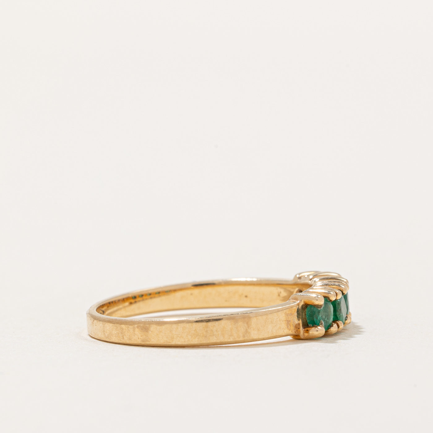 Five Stone Emerald Ring | 0.25ctw | SZ 6.25 |