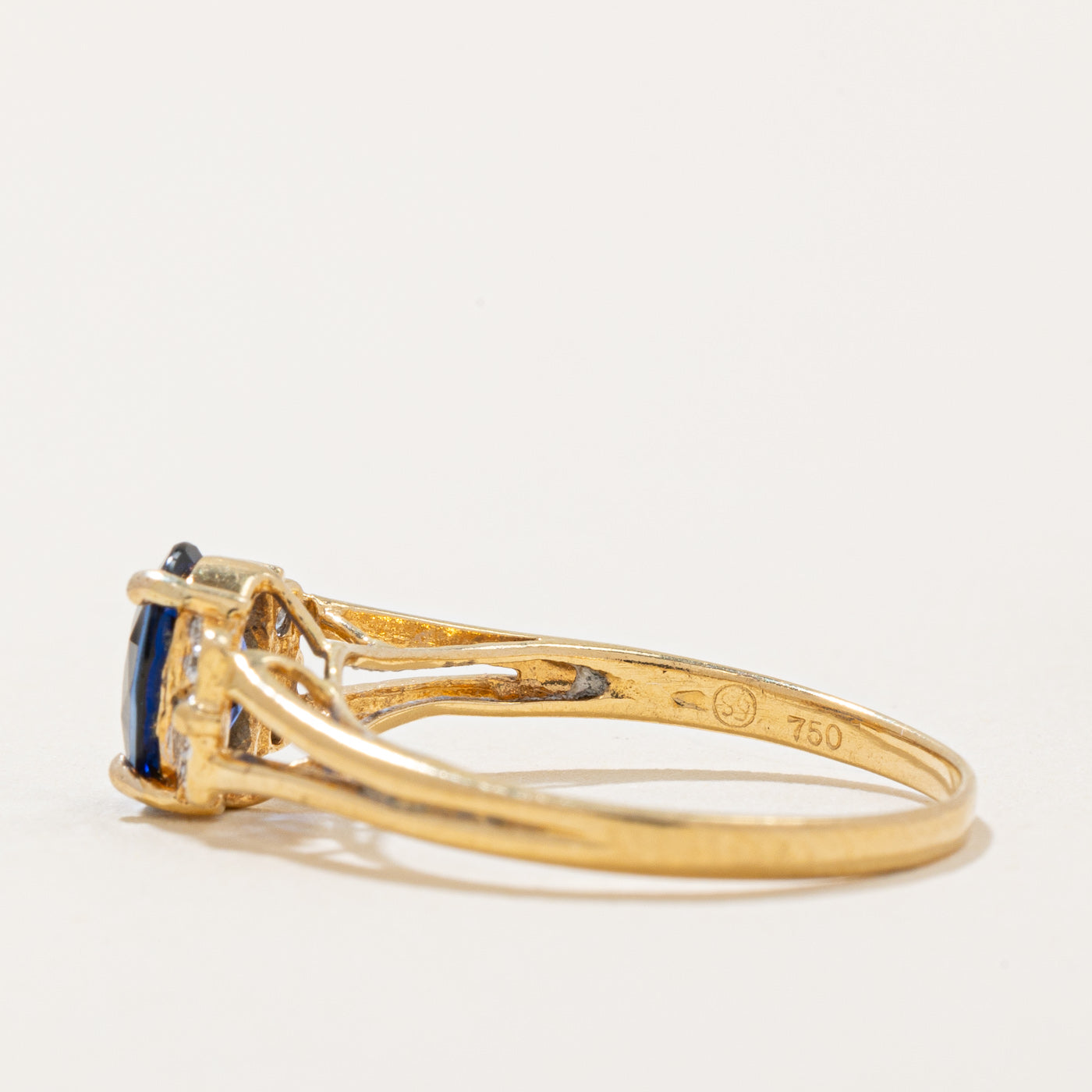 Sapphire & Diamond Ring | 1.00ct, 0.02ctw | SZ 5.75 |