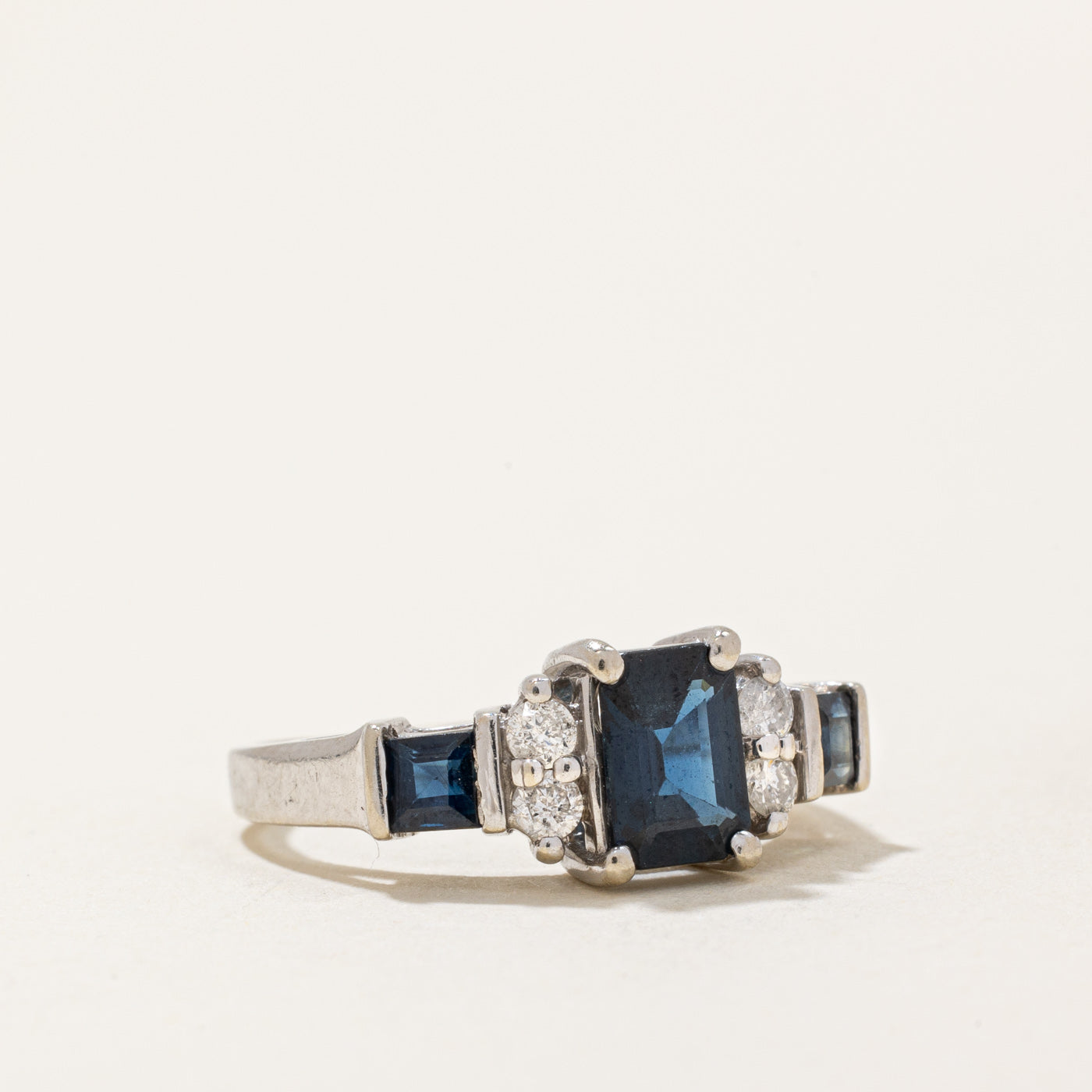 Sapphire & Diamond Ring | 1.25ctw, 0.16ctw | SZ 5.75 |