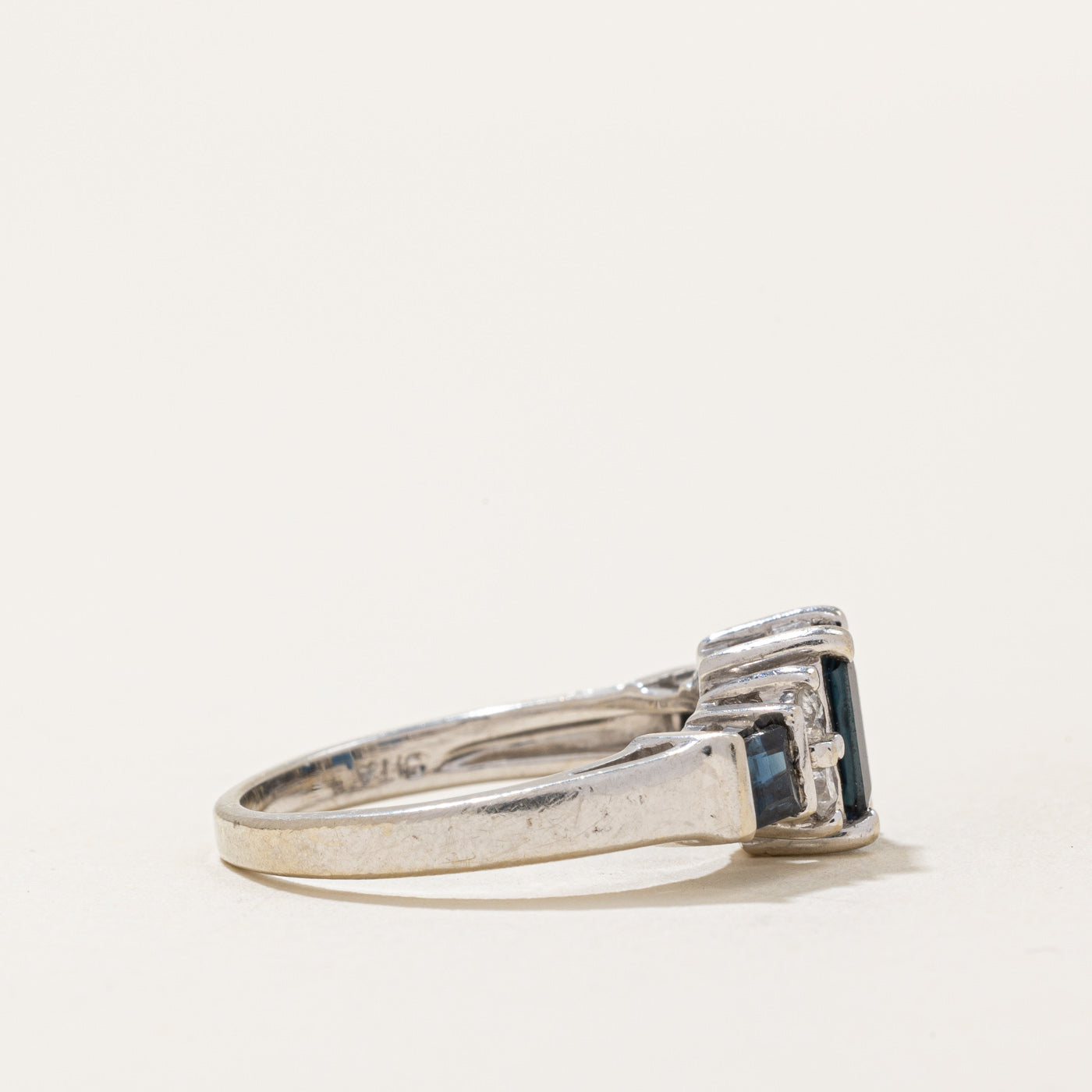 Sapphire & Diamond Ring | 1.25ctw, 0.16ctw | SZ 5.75 |