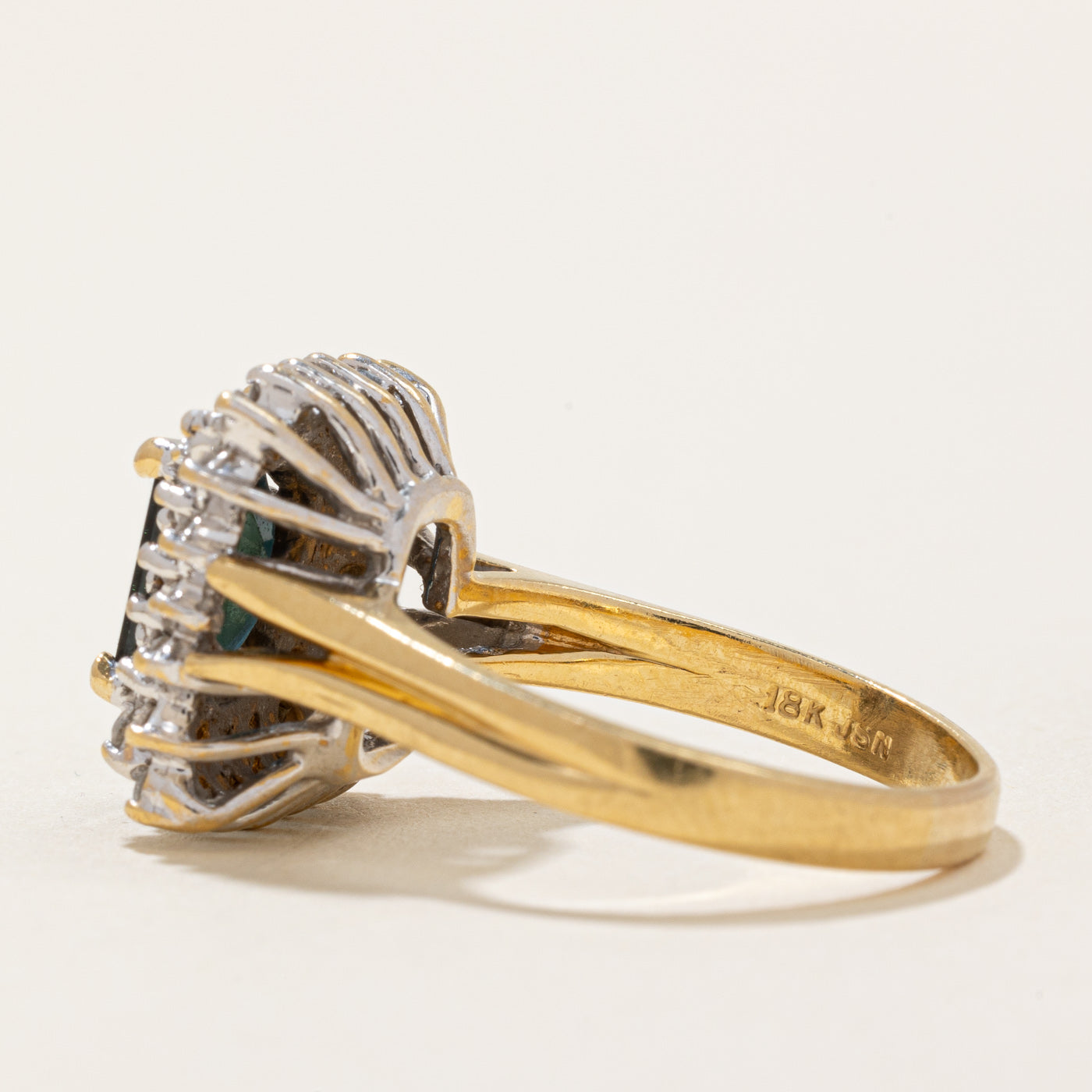 Sapphire & Diamond Cocktail Ring | 1.80ct, 0.42ctw | SZ 7.5 |